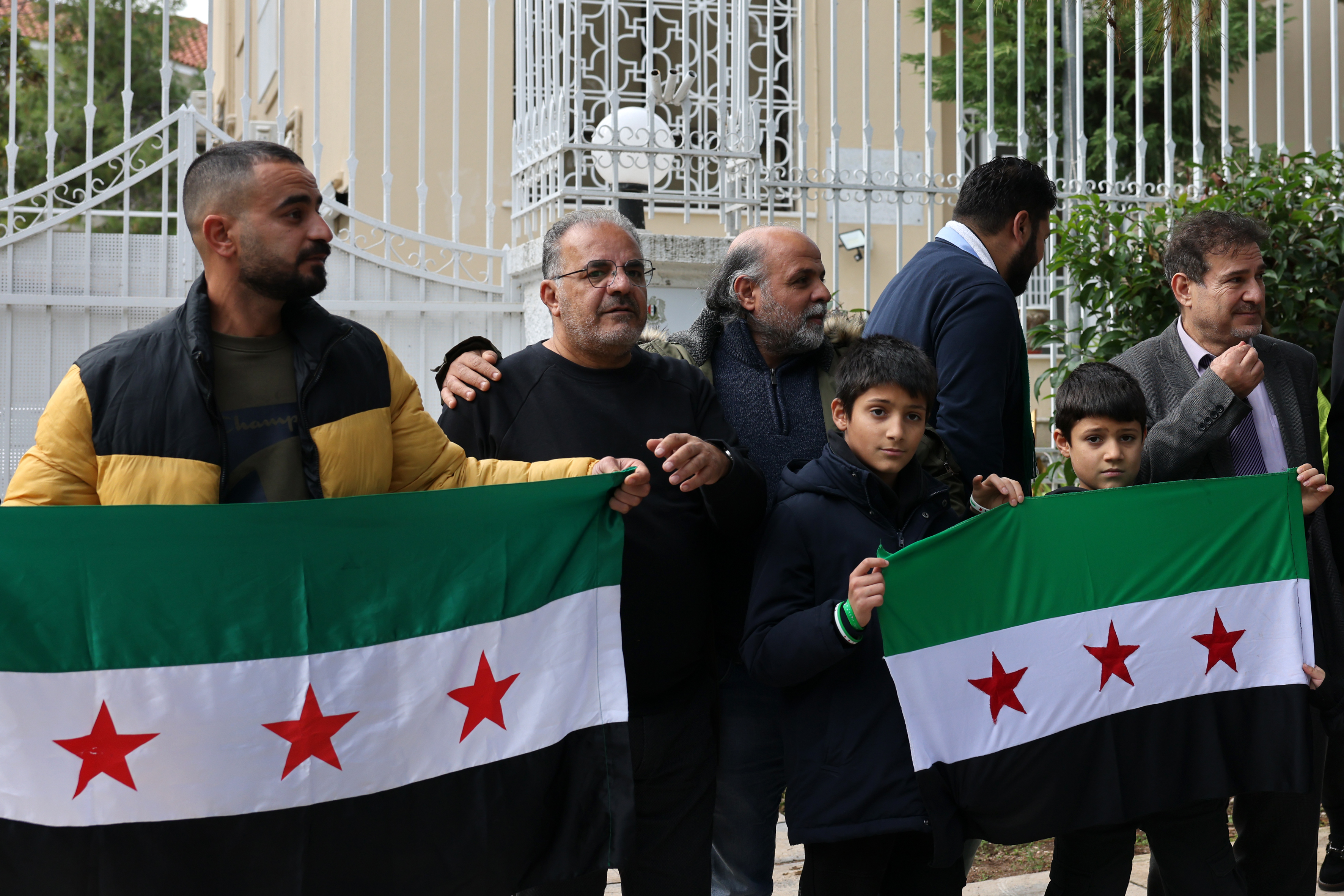 Syrian refugees around the world celebrate the fall of Bashar al-Assad