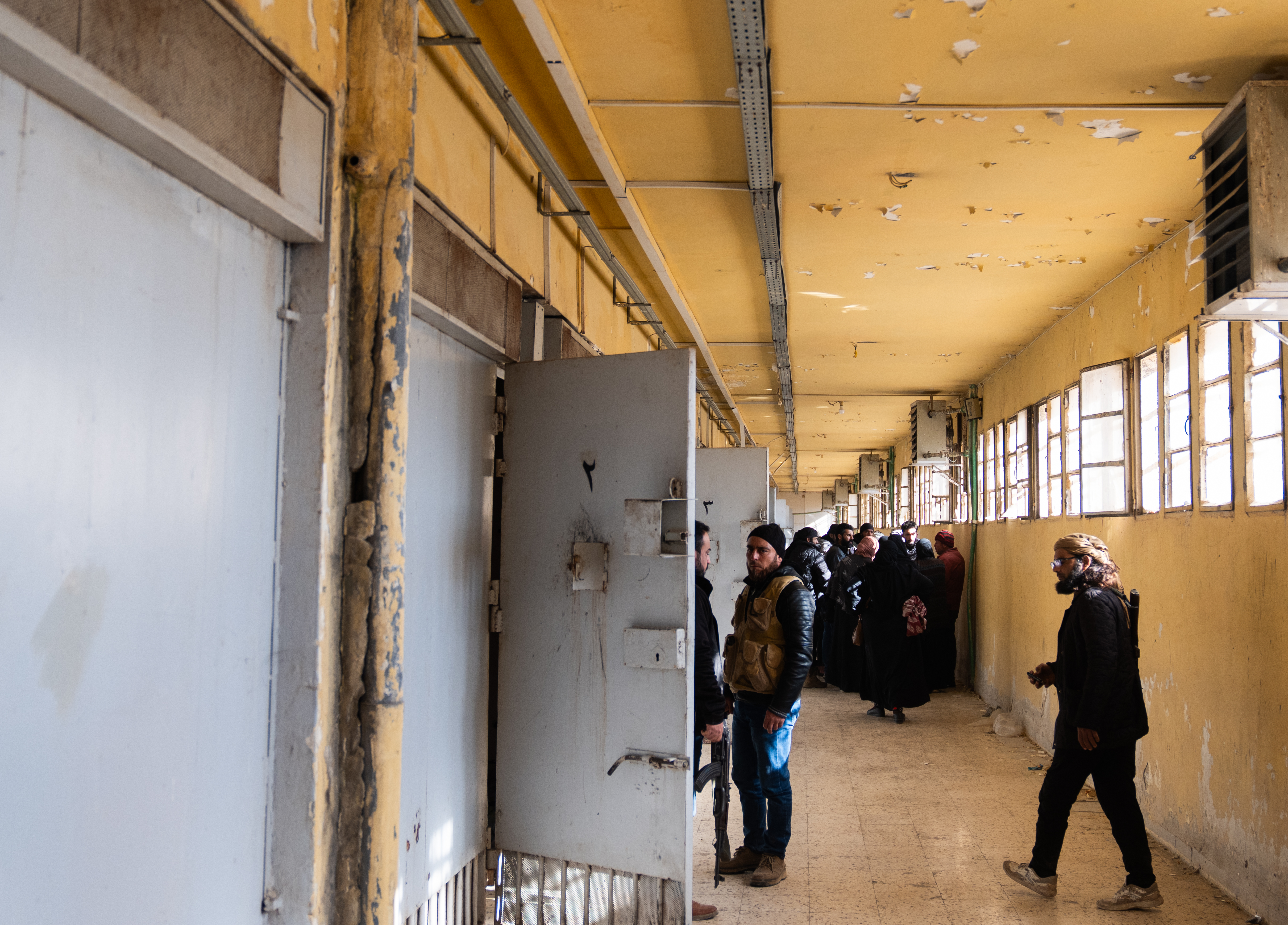 Families search Sednaya Prison for loved ones after al-Assad’s fall