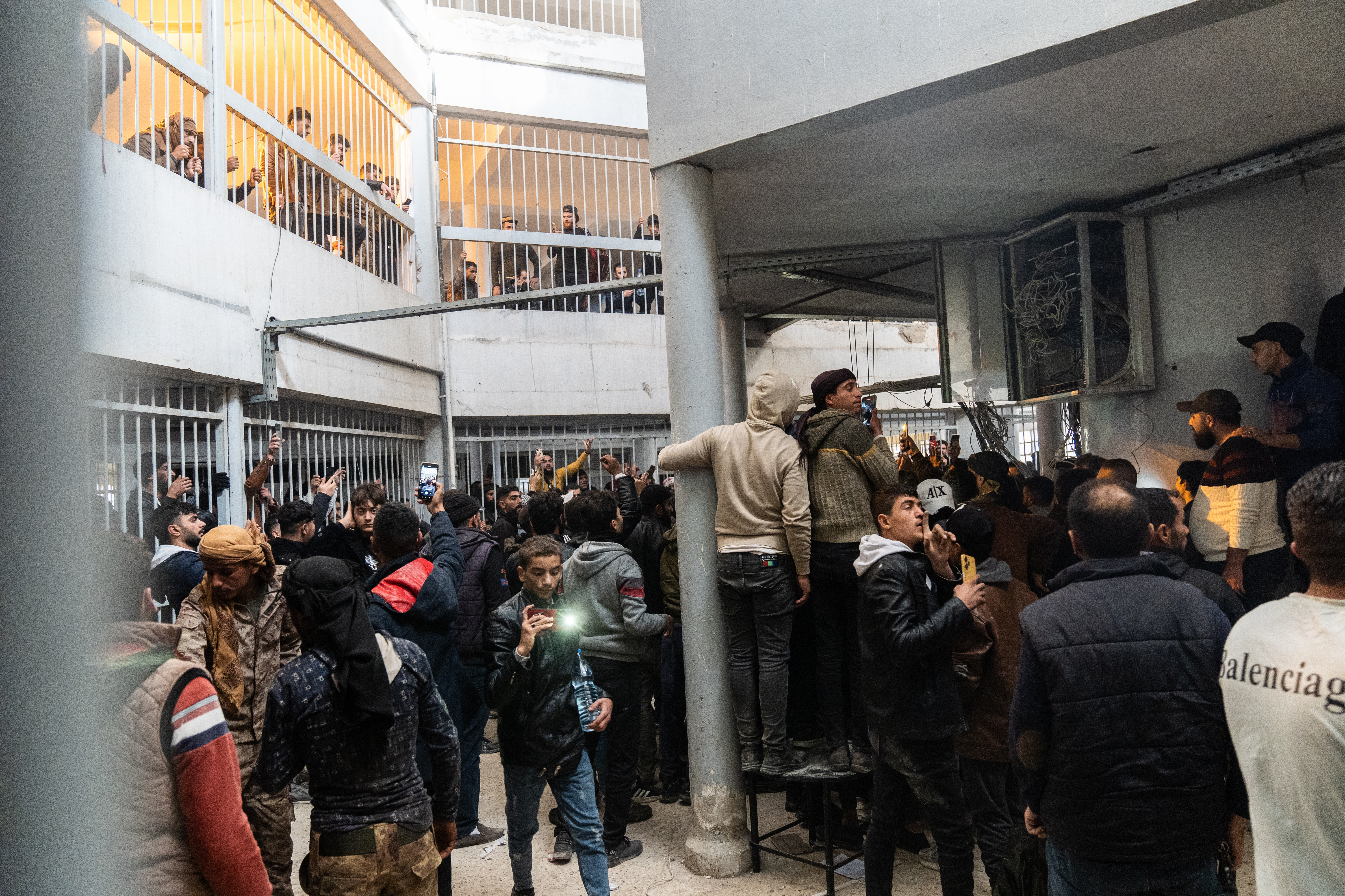 Families search Syria’s Sednaya Prison for loved ones