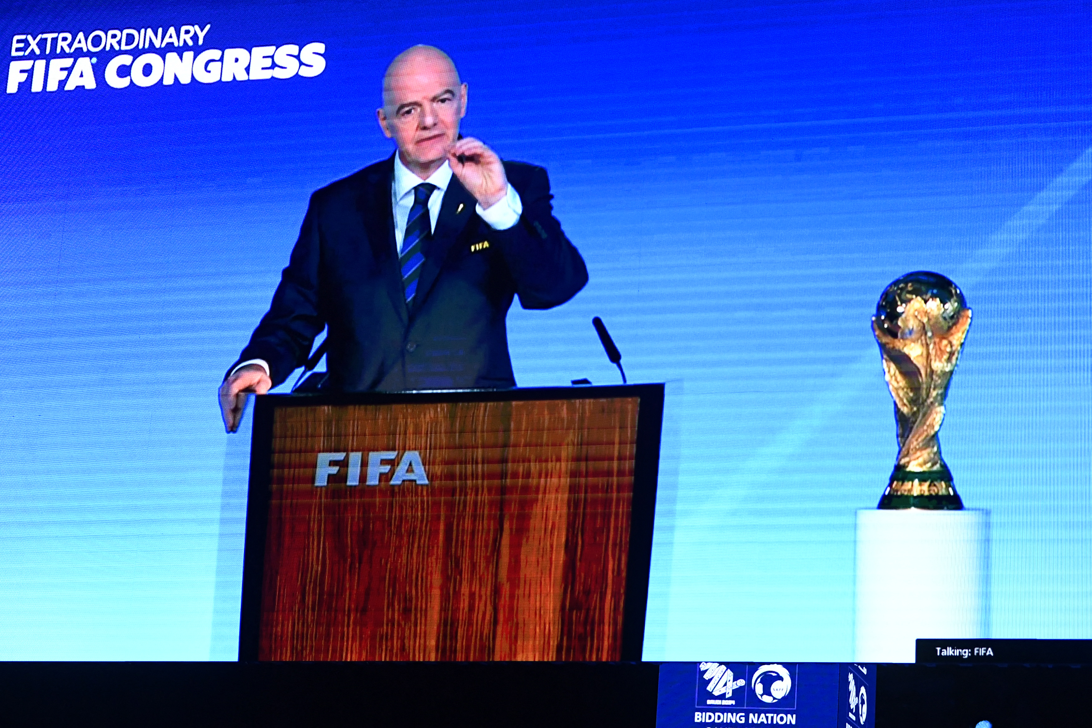 FIFA President Gianni Infantino.