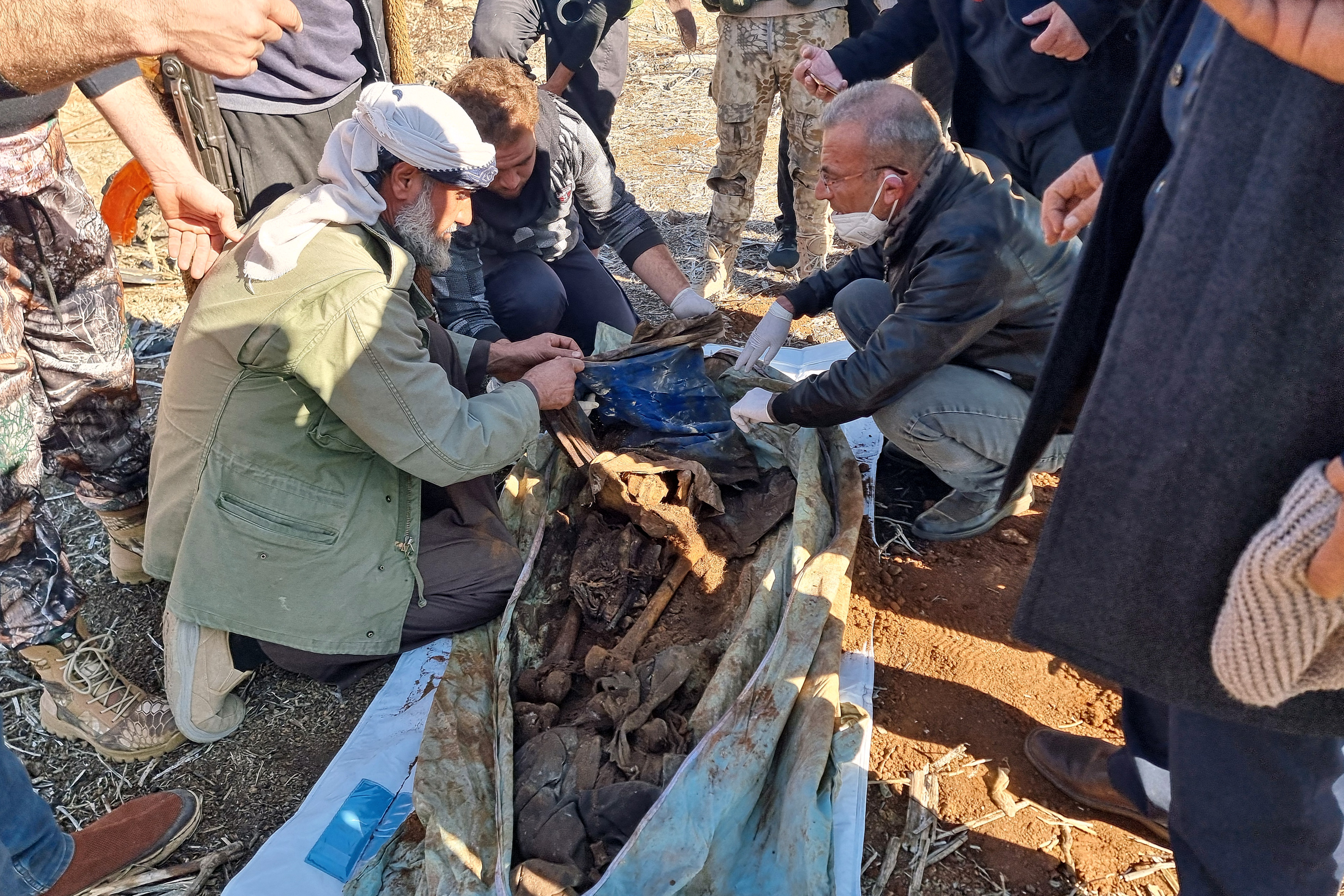 Mass grave found in Damascus