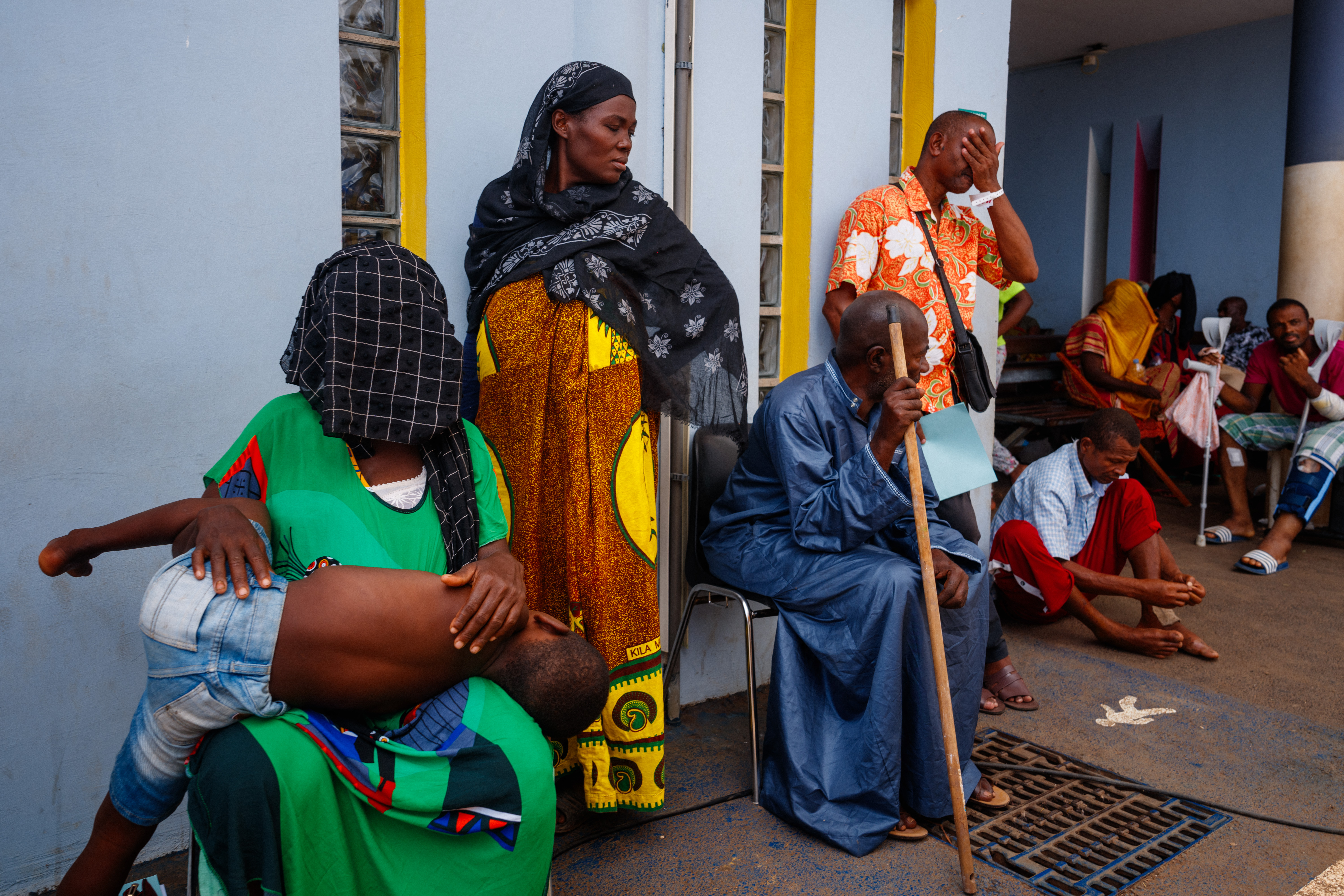 Aftermath of Cyclone Chido in Mayotte