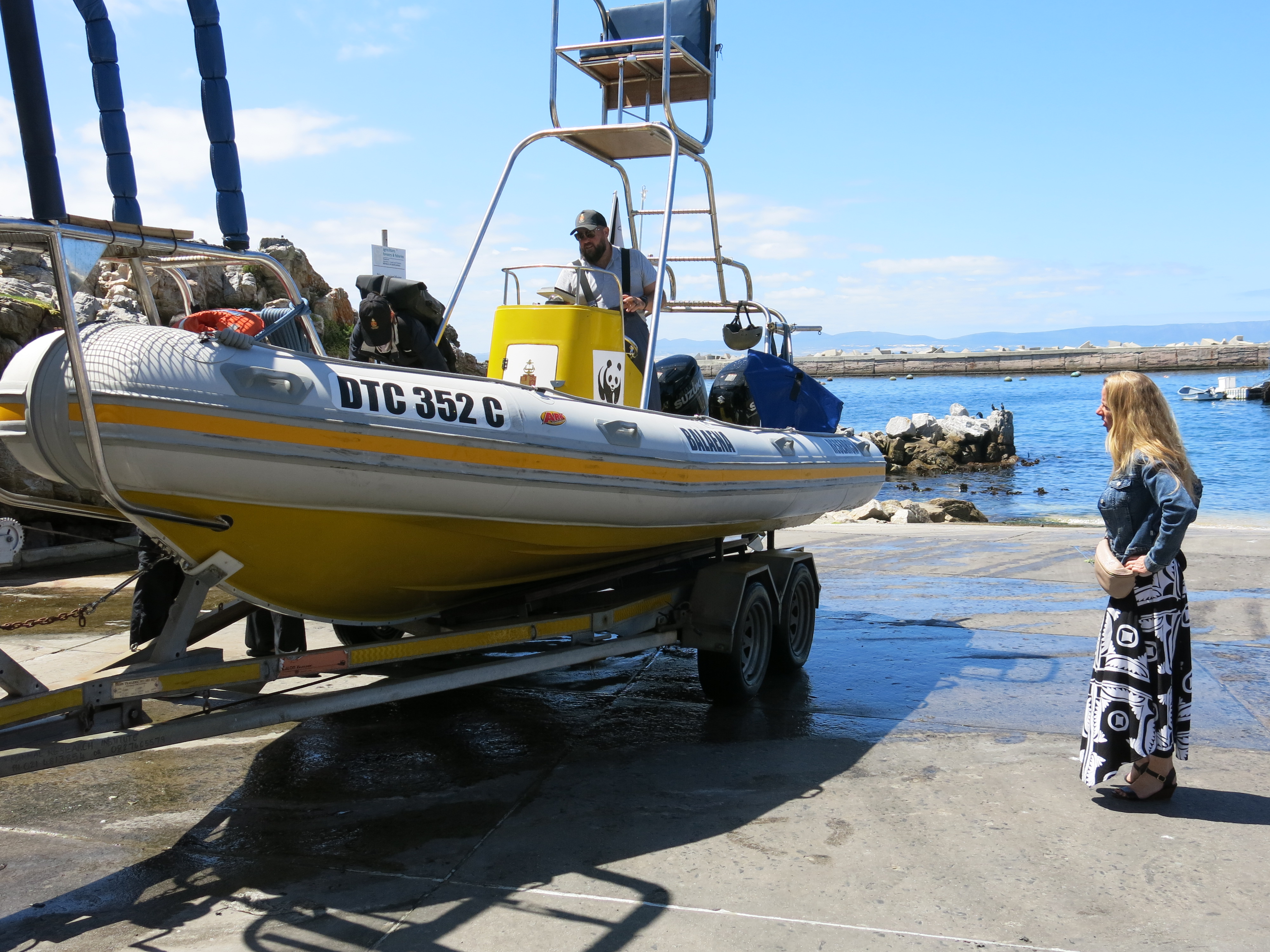 Els Vermeulen, the Belgium-born scientist who heads up the whale unit for the University of Pretoria’s Mammal Research Institute. 
