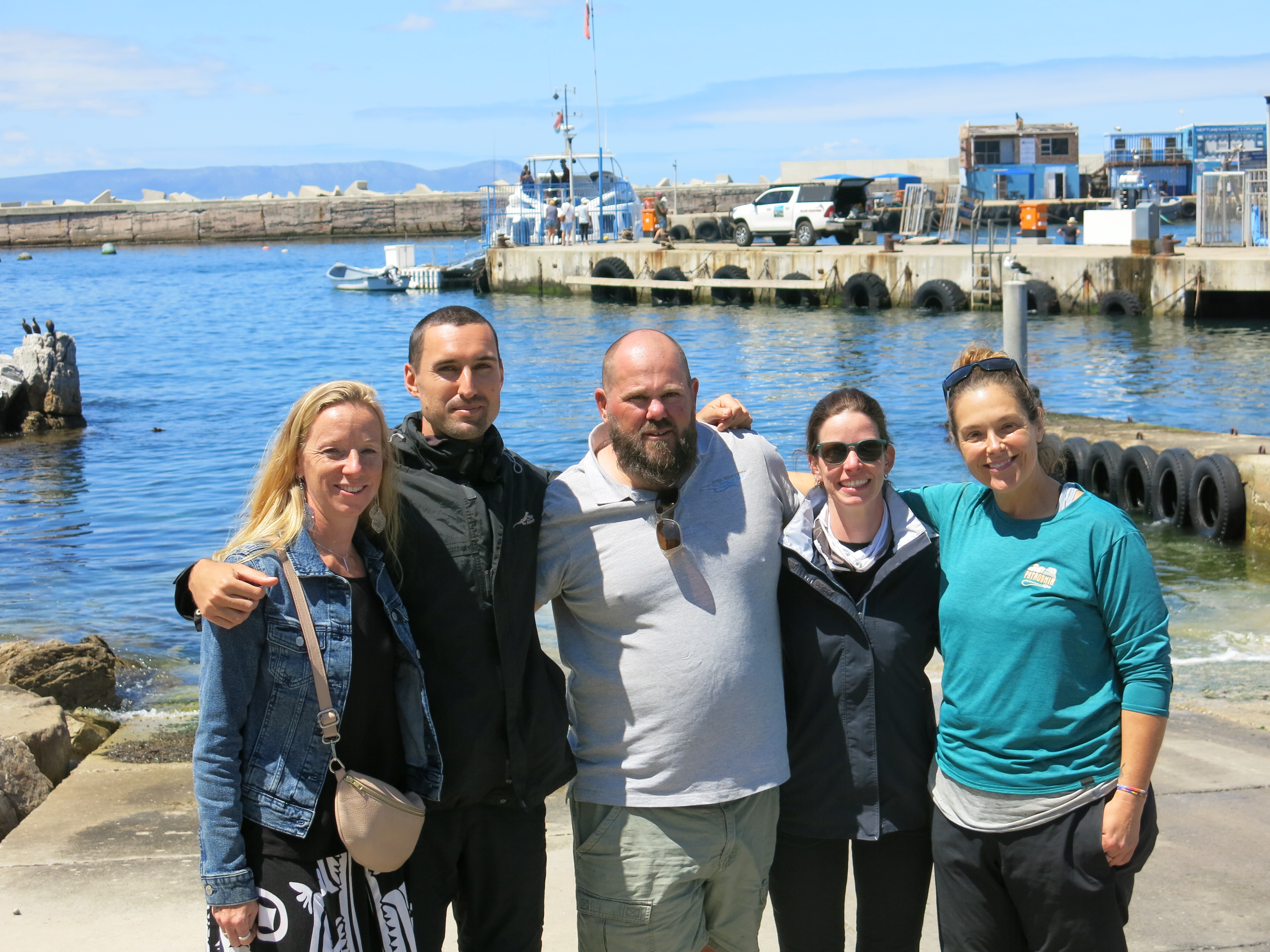 from L to R: Vermeulen, Germishuizen, Wilkinson, Elisa Seyboth (not mentioned in the article), Kennedy