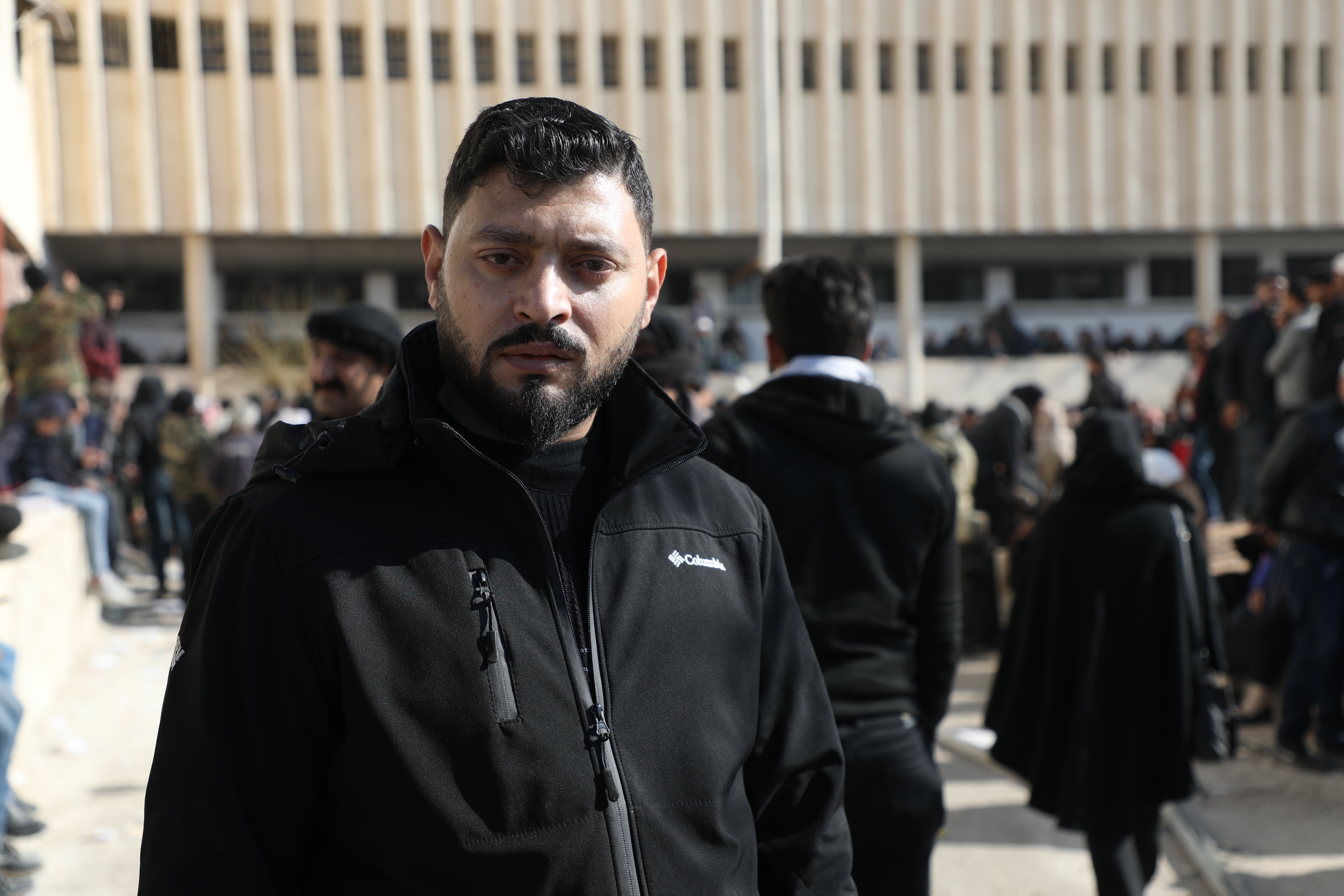 Sednaya prison, families seeking loved ones