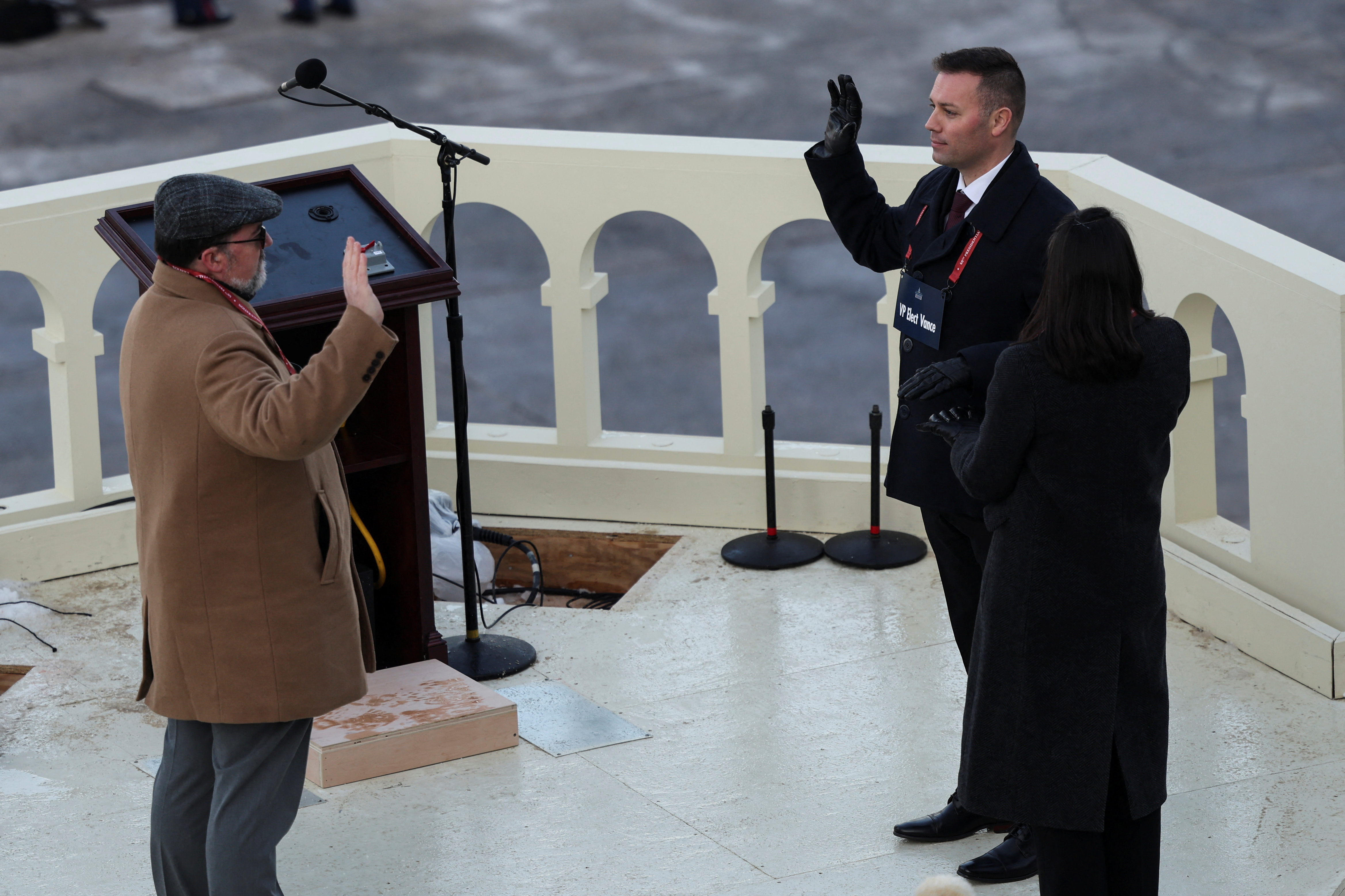 Trump inauguration rehearsal