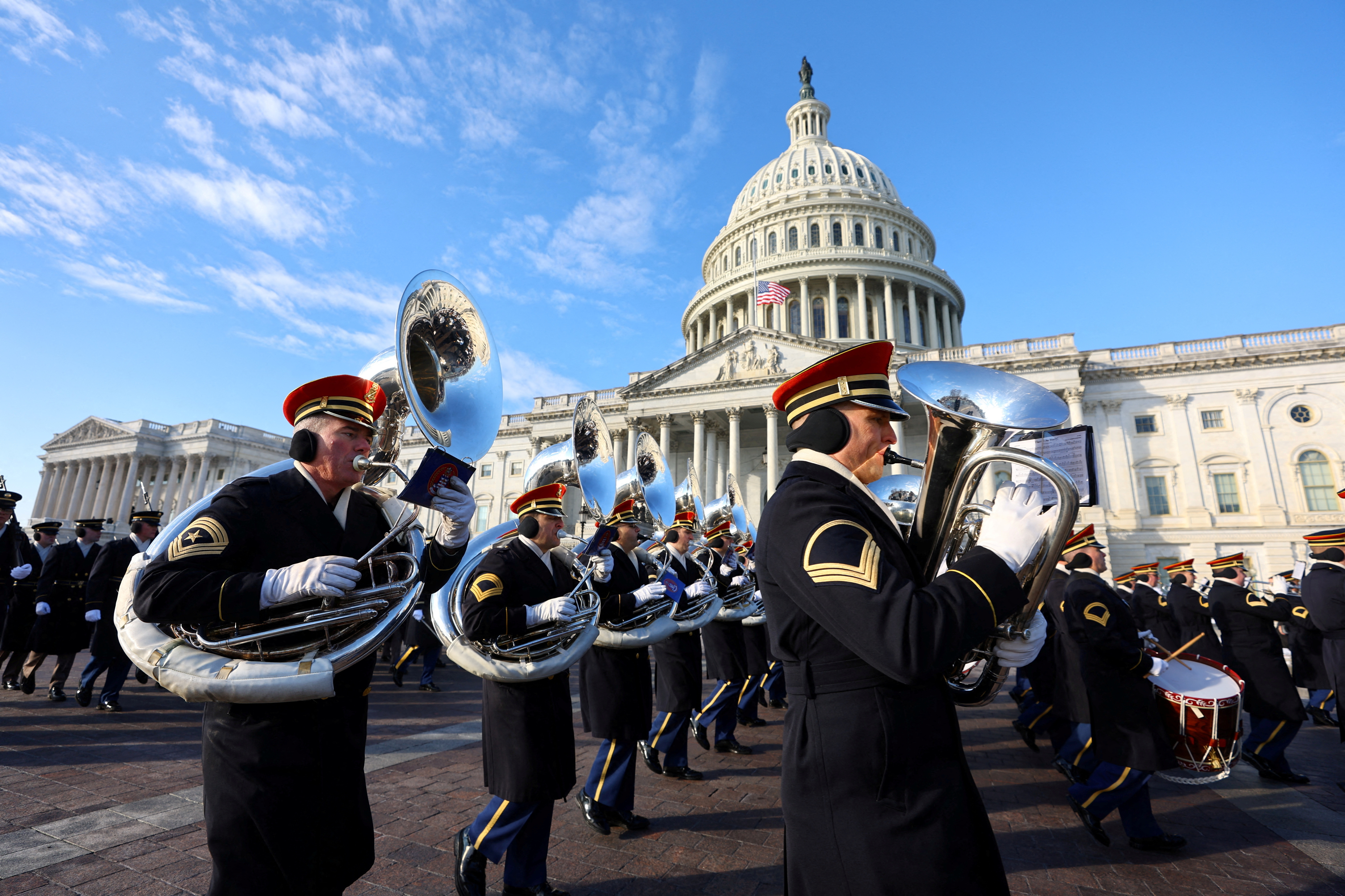 Trump inauguration rehearsal