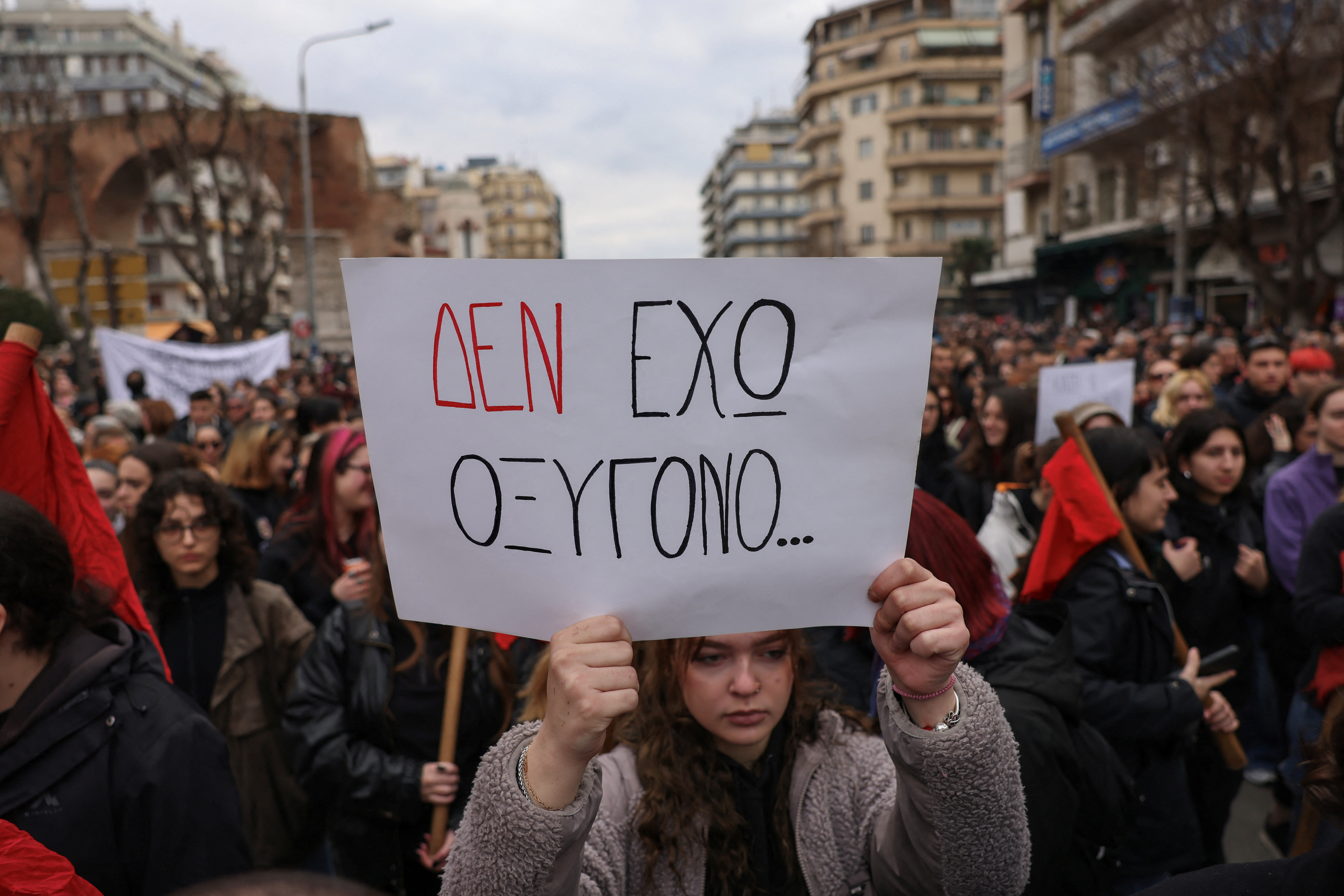 Thousands march in Greece to demand justice for train wreck victims