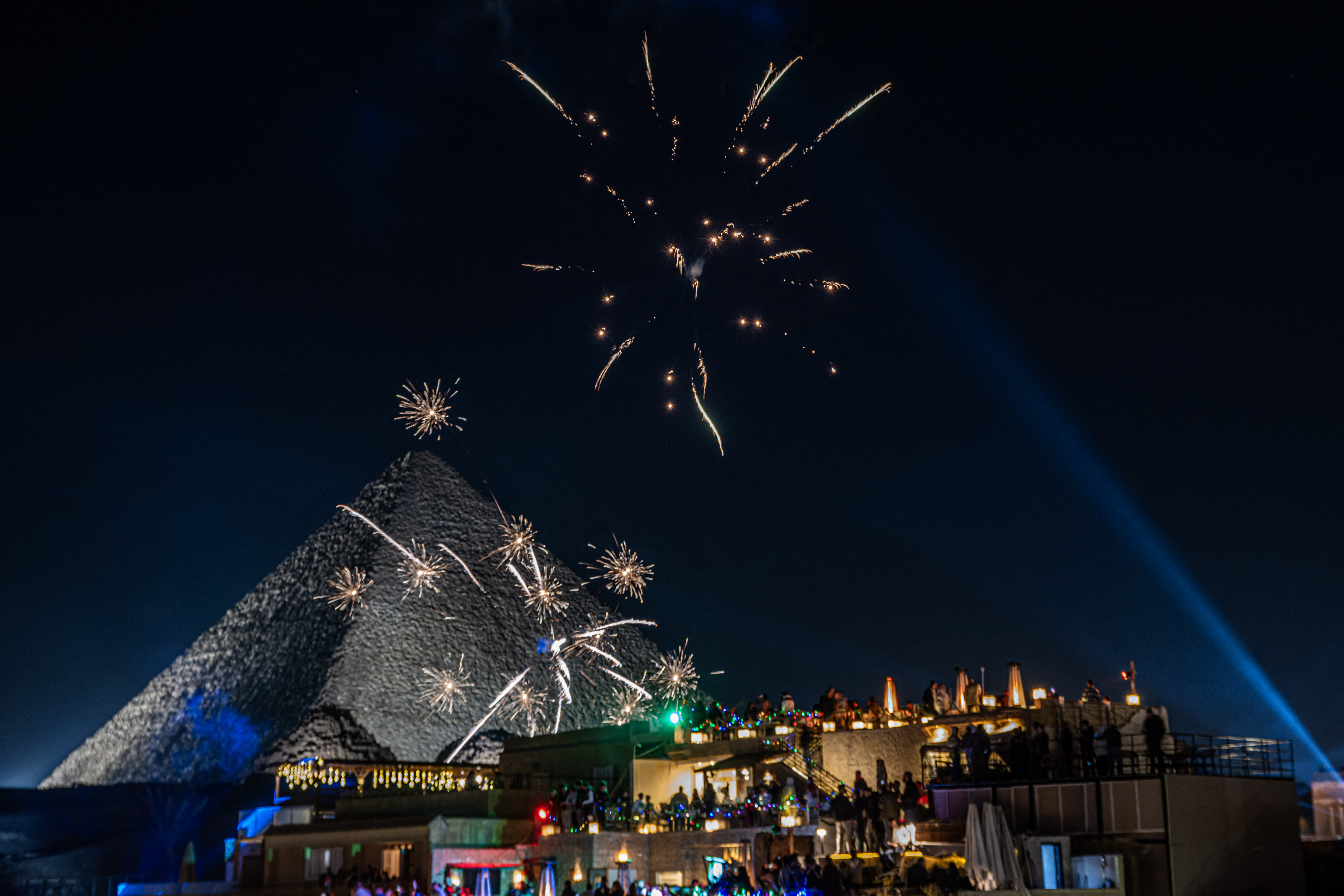Celebrations as the world begins to welcome the New Year