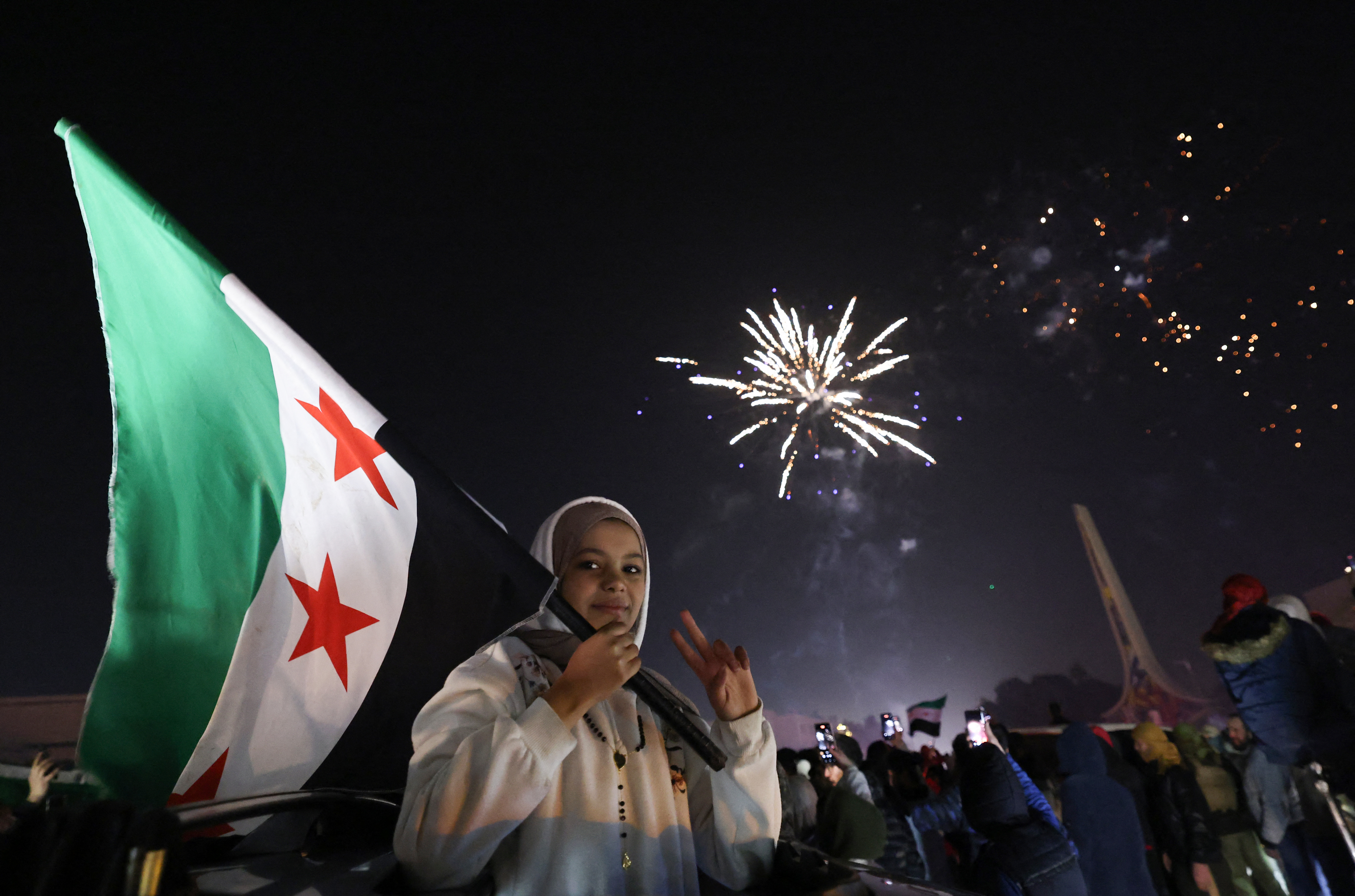 Celebrations as the world begins to welcome the New Year