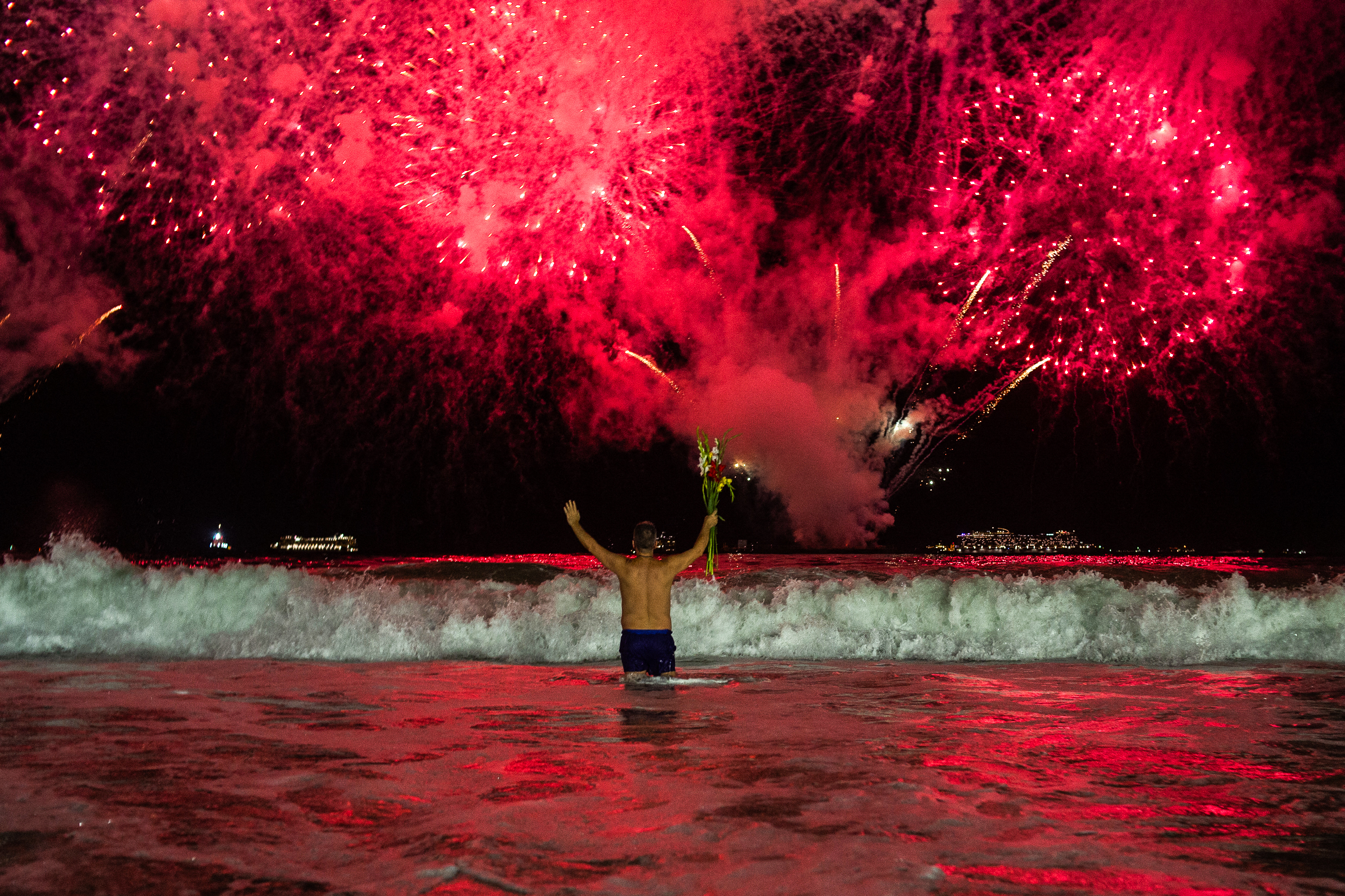 Celebrations as the world begins to welcome the New Year