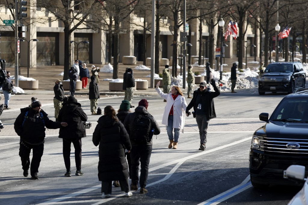 Trump inauguration rehearsal