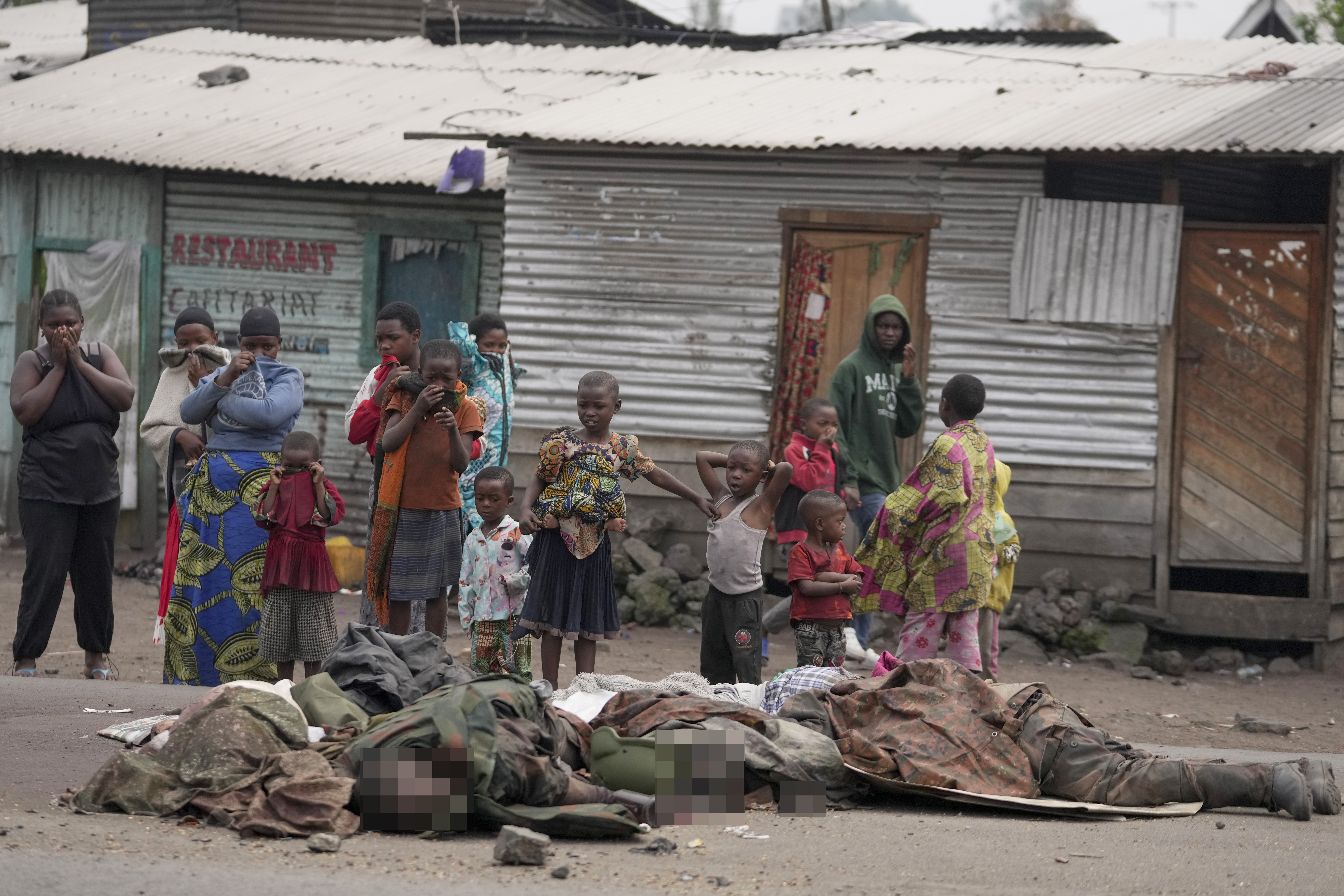 DR Congo leader vows 'vigorous' response as Rwanda-backed fighters advance