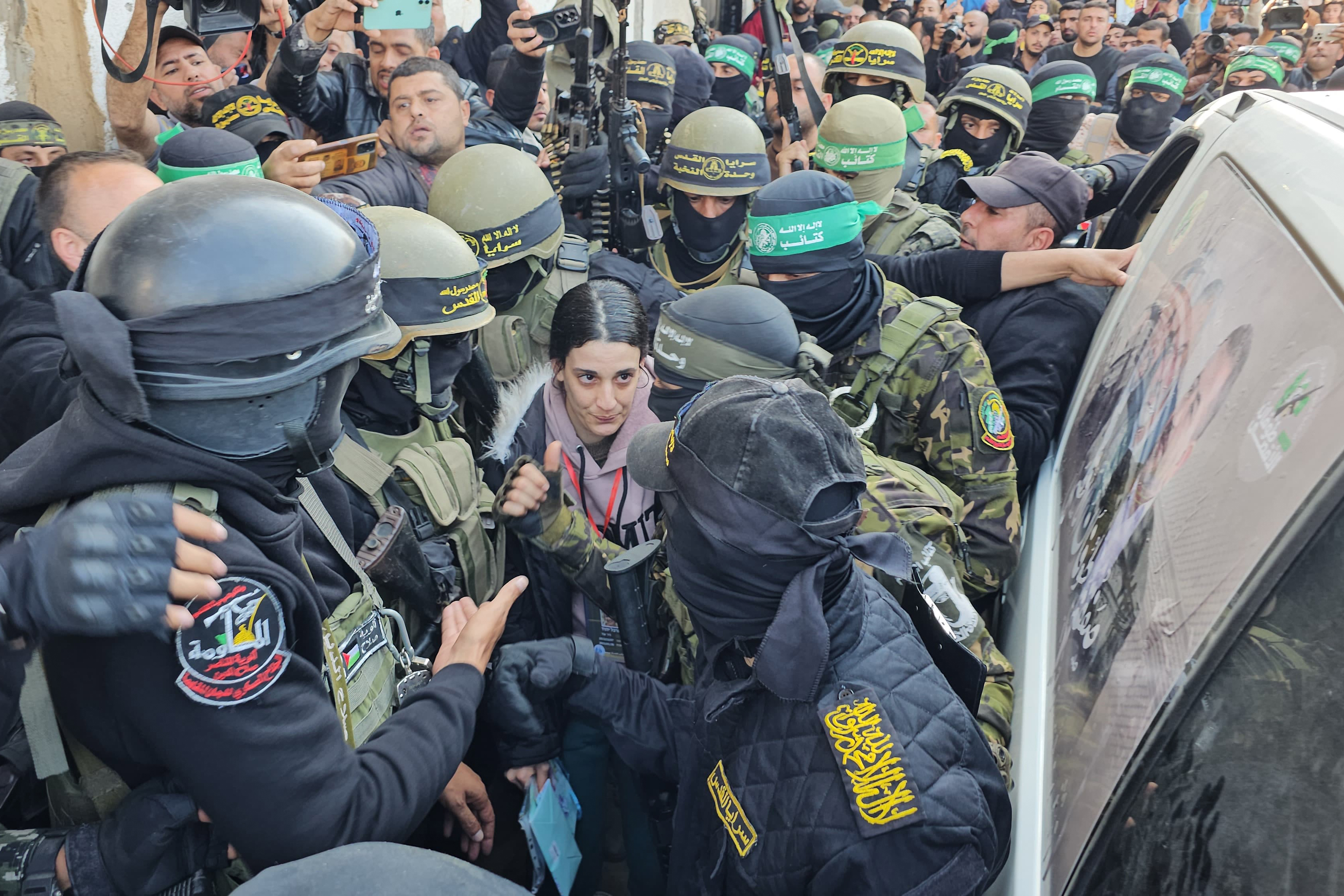 Israeli captive Arbel Yehud released in Gaza