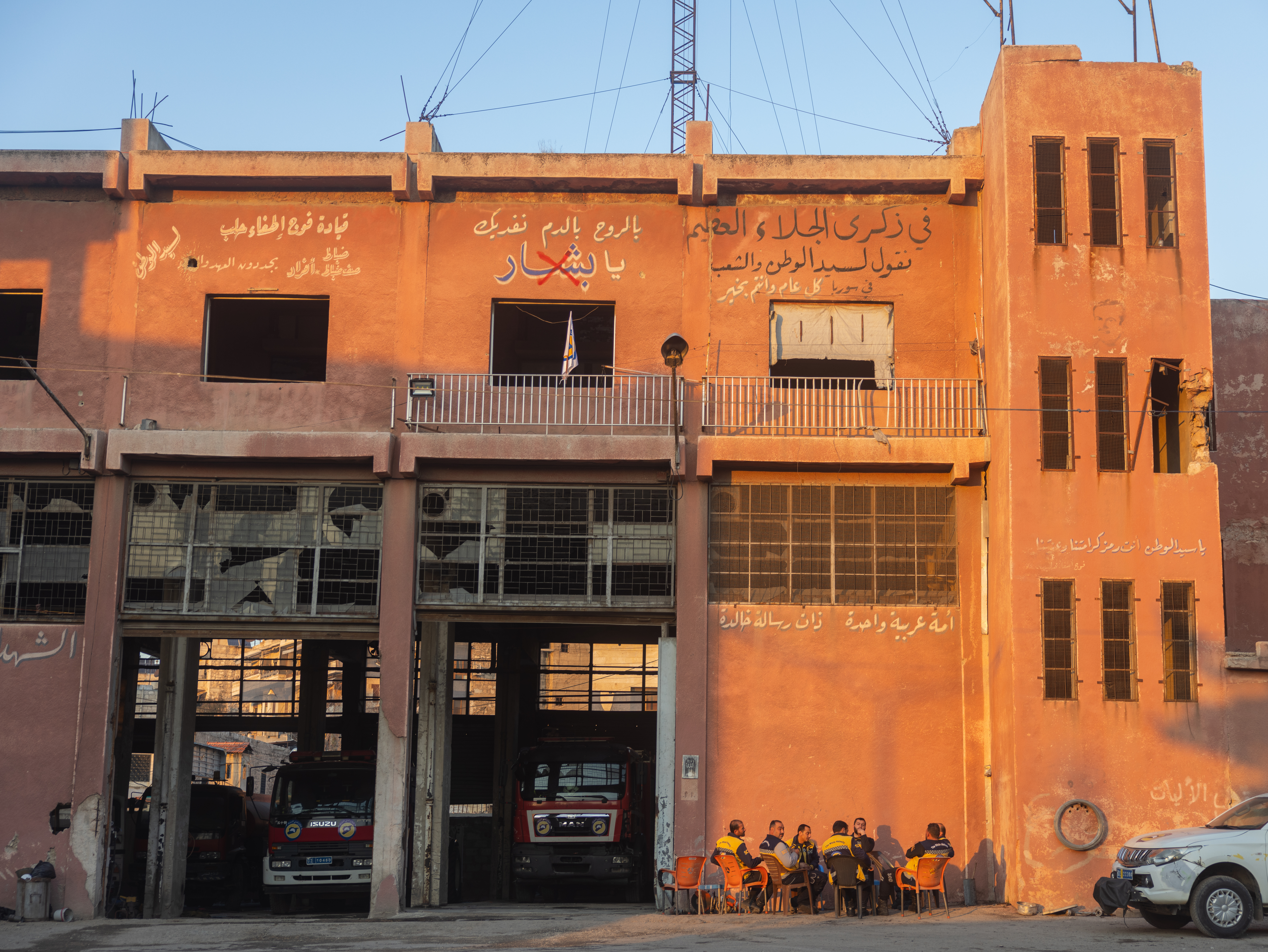 White Helmets in Aleppo
