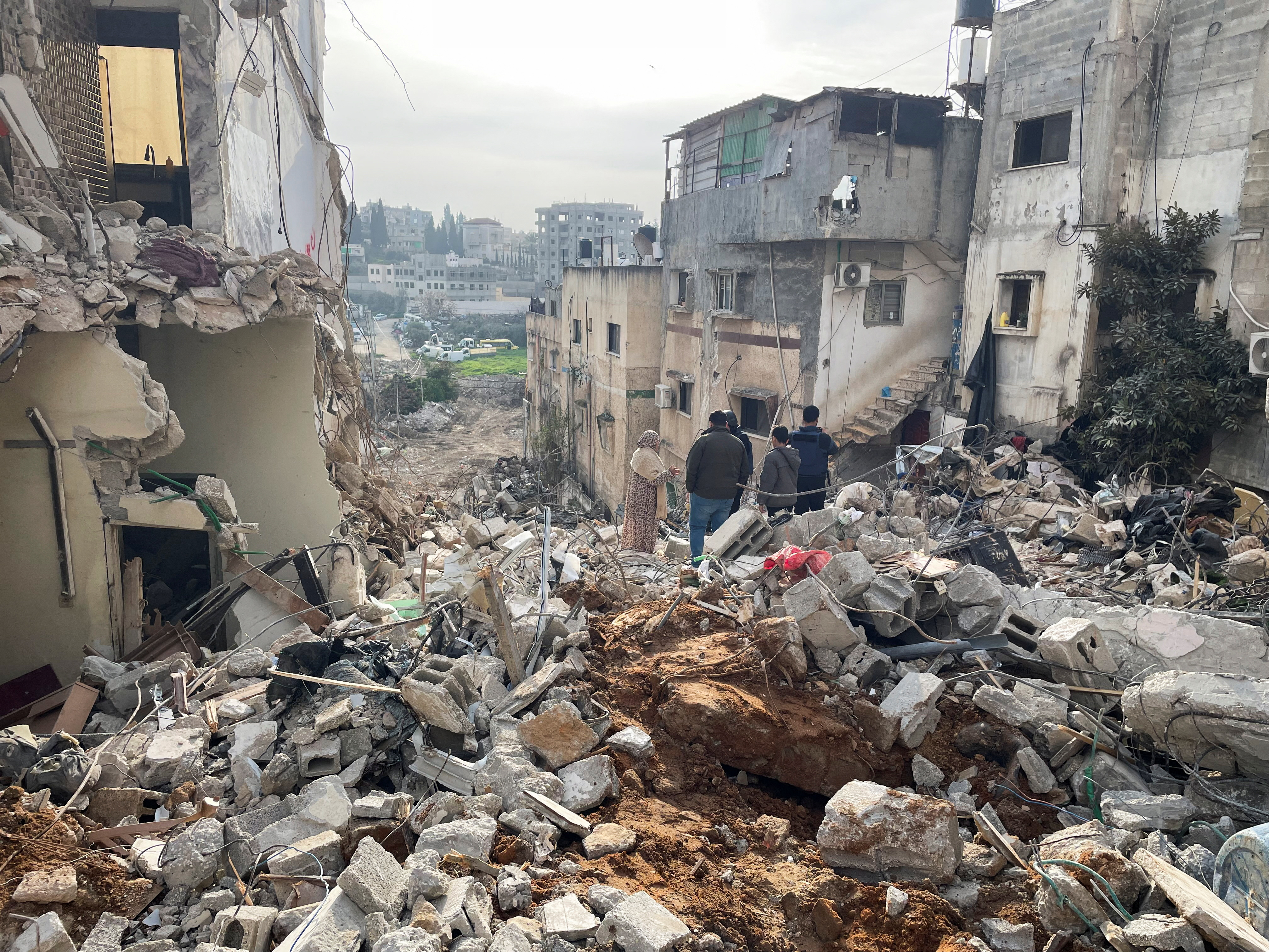 West Bank destruction