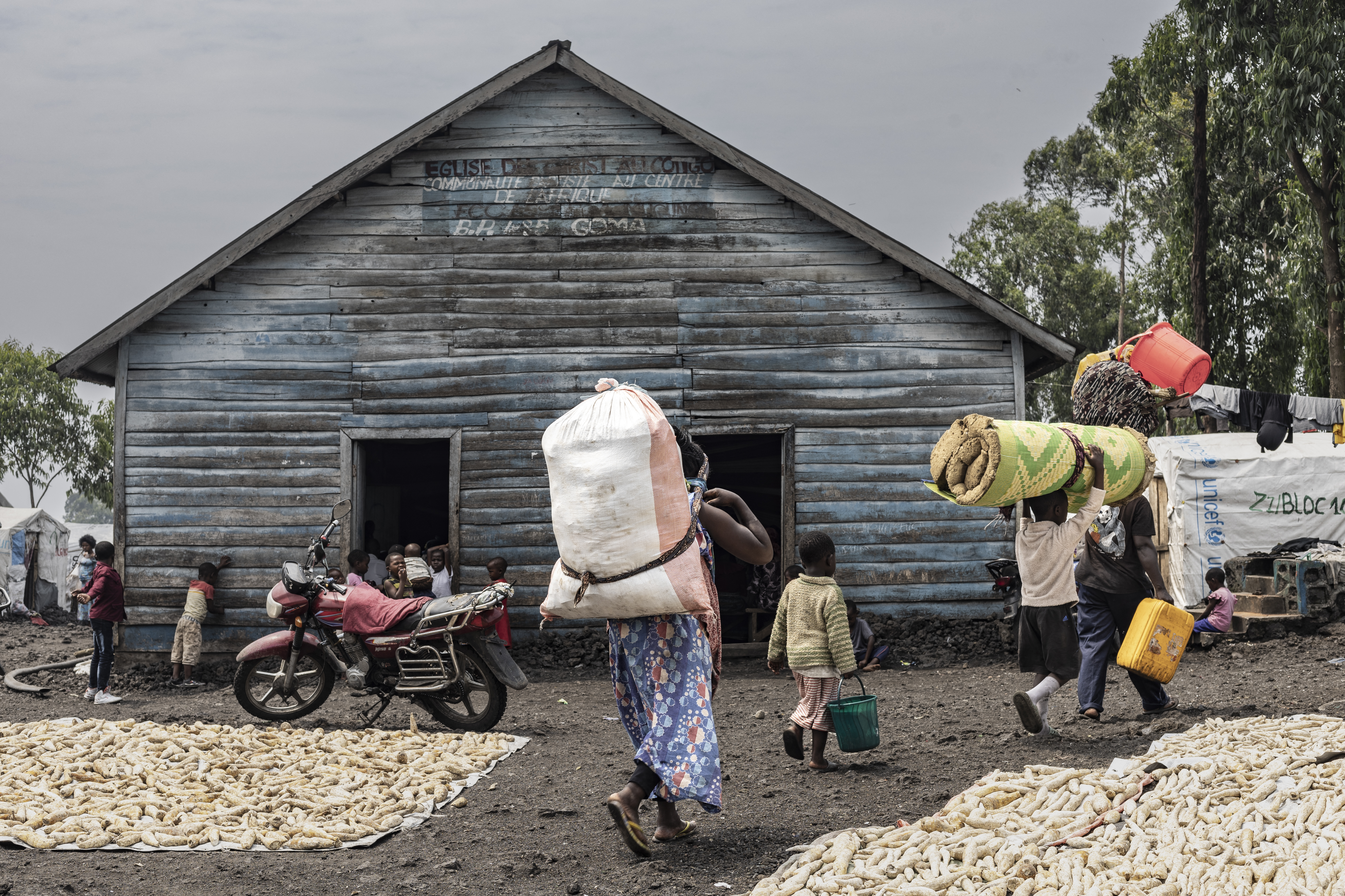 Displaced people face uncertain future after leaving Kanyaruchinya camp