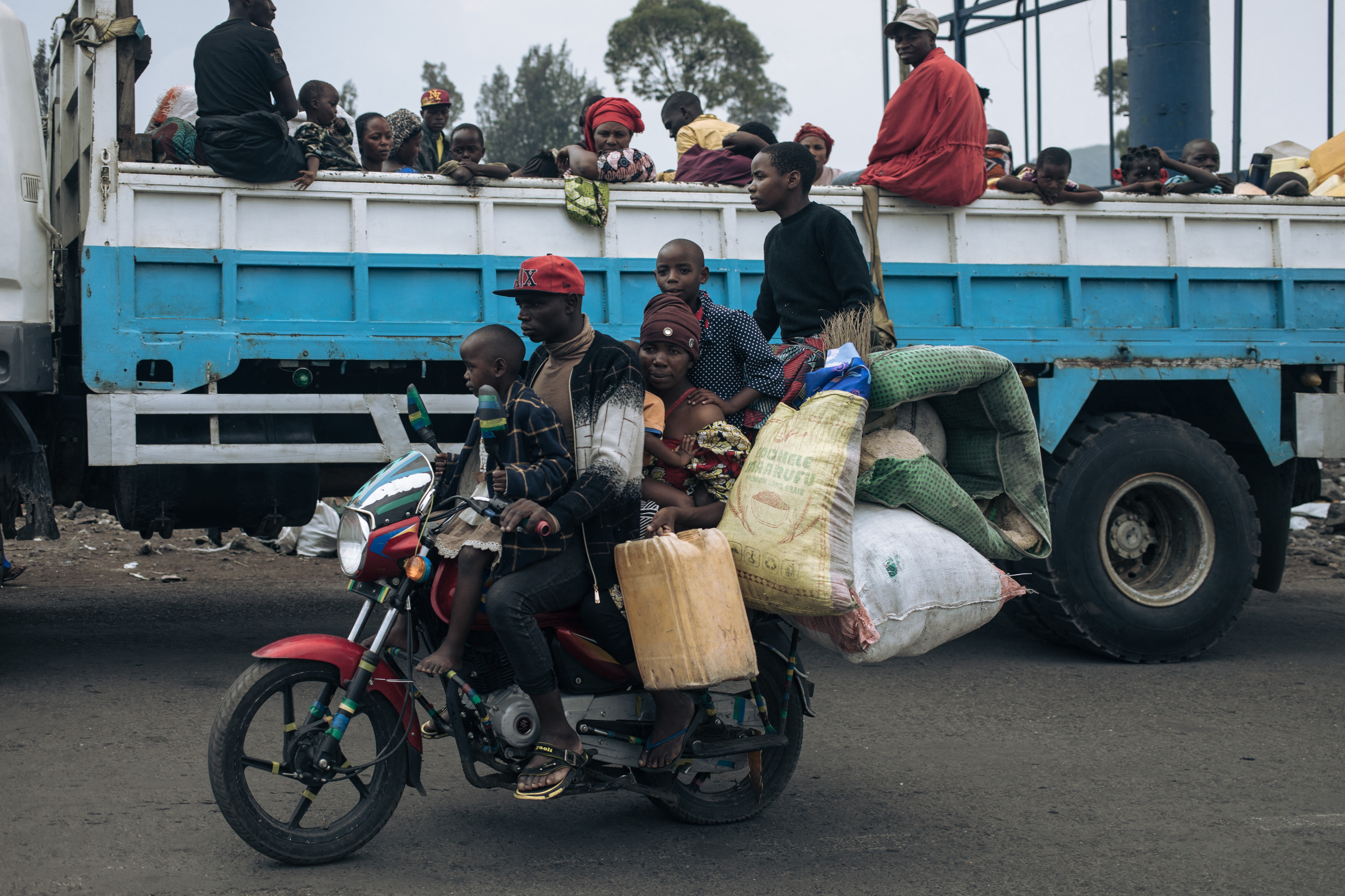 Displaced people face uncertain future after leaving Kanyaruchinya camp