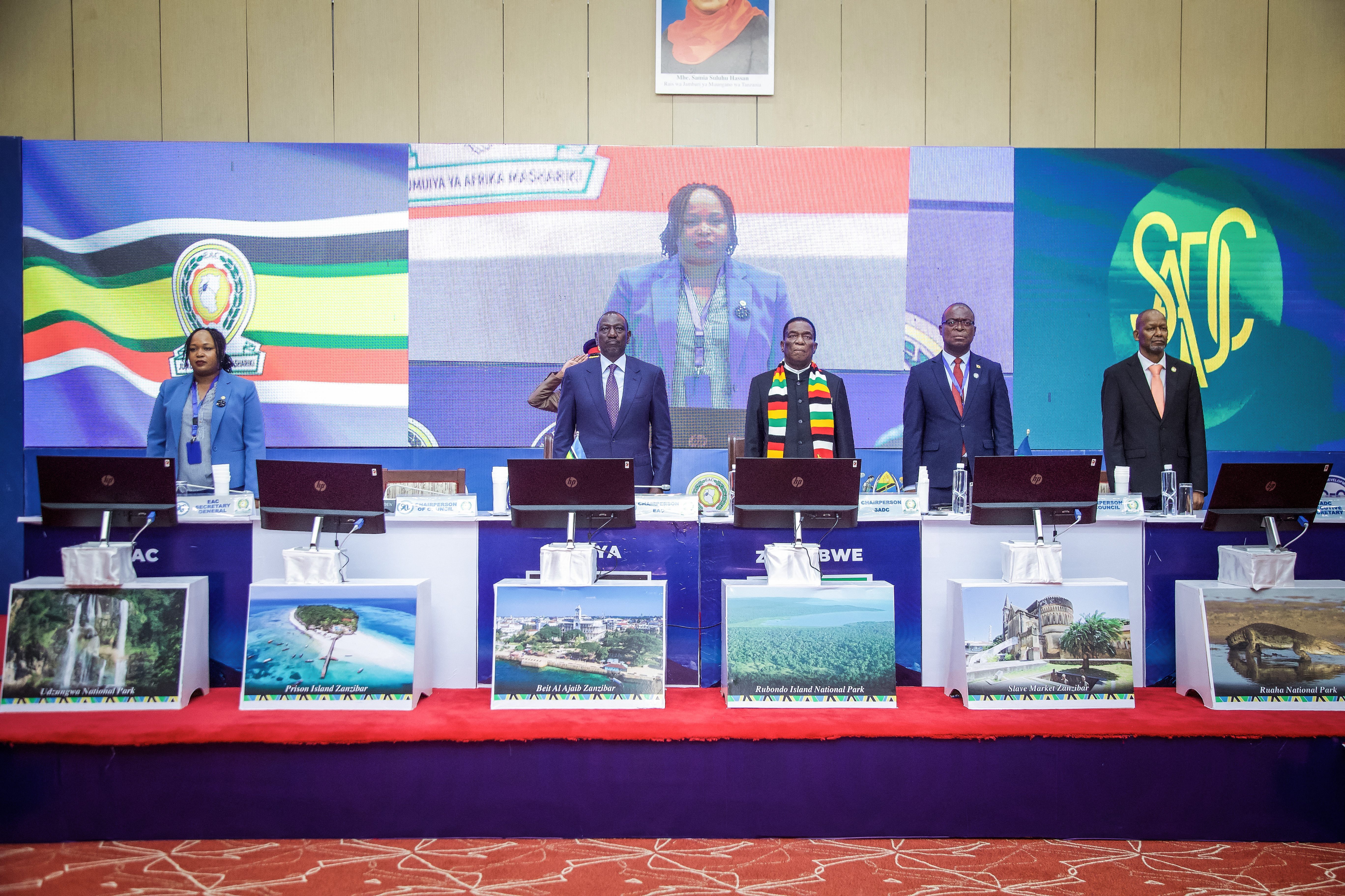 Kenyan President and East African Community (EAC) Chairman William Ruto