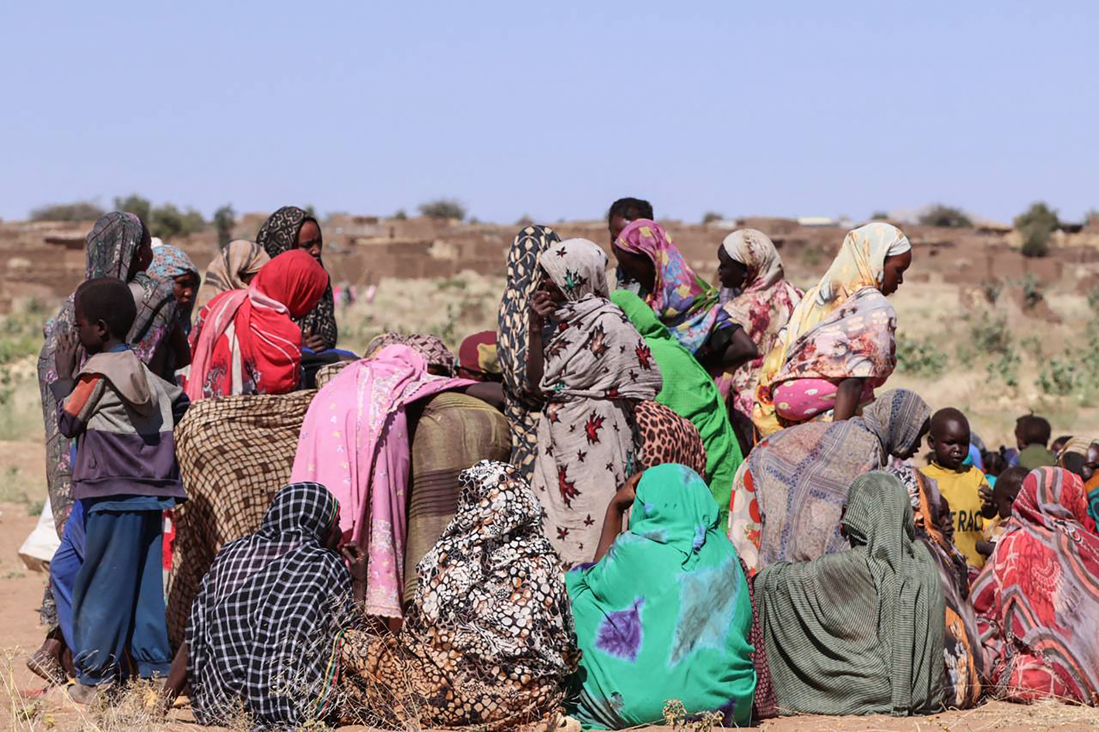 Displaced families in Sudan face violence, hunger, and death at every turn