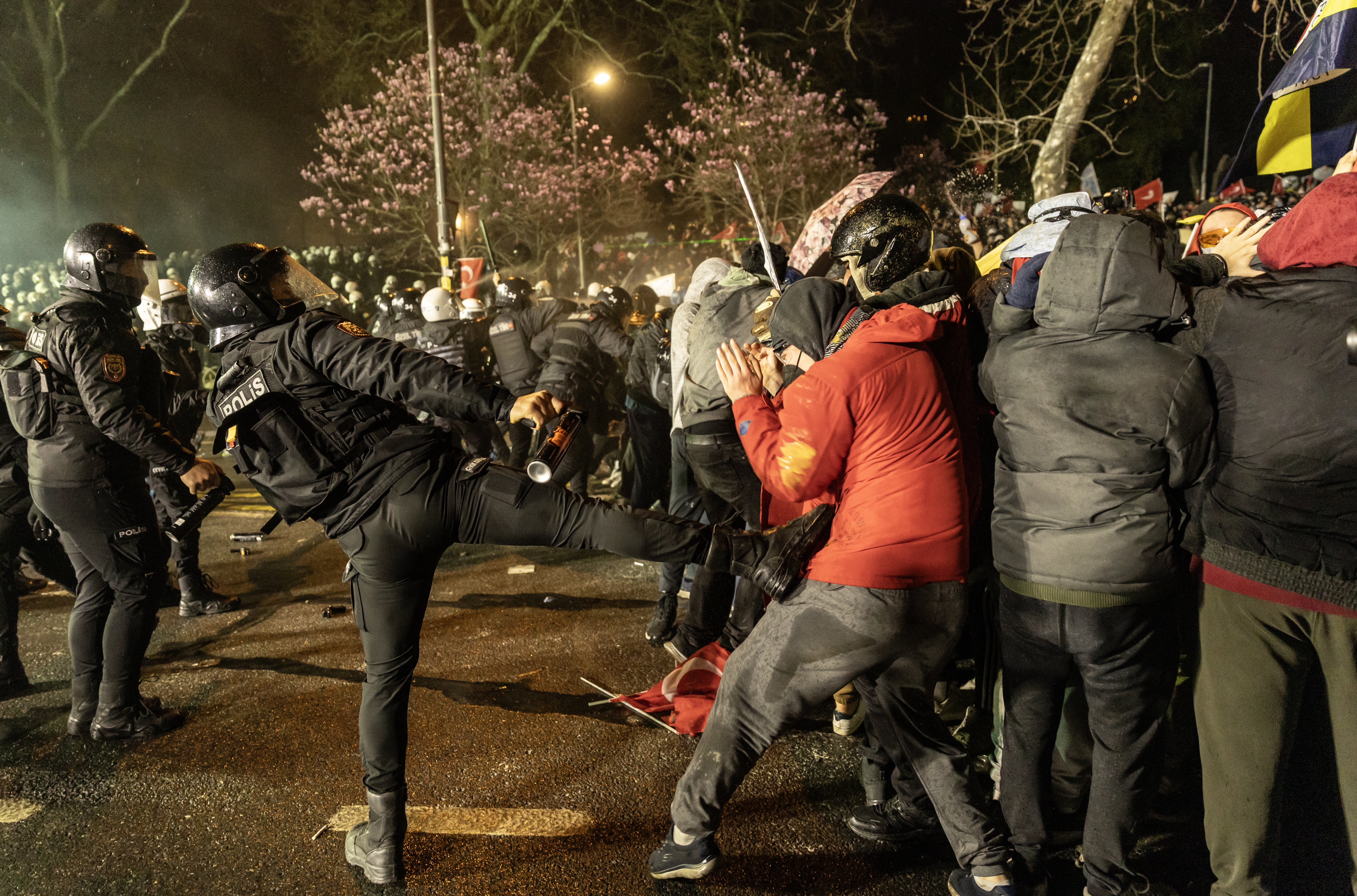 Protesters rally in Istanbul as Imamoglu jailed in graft probe