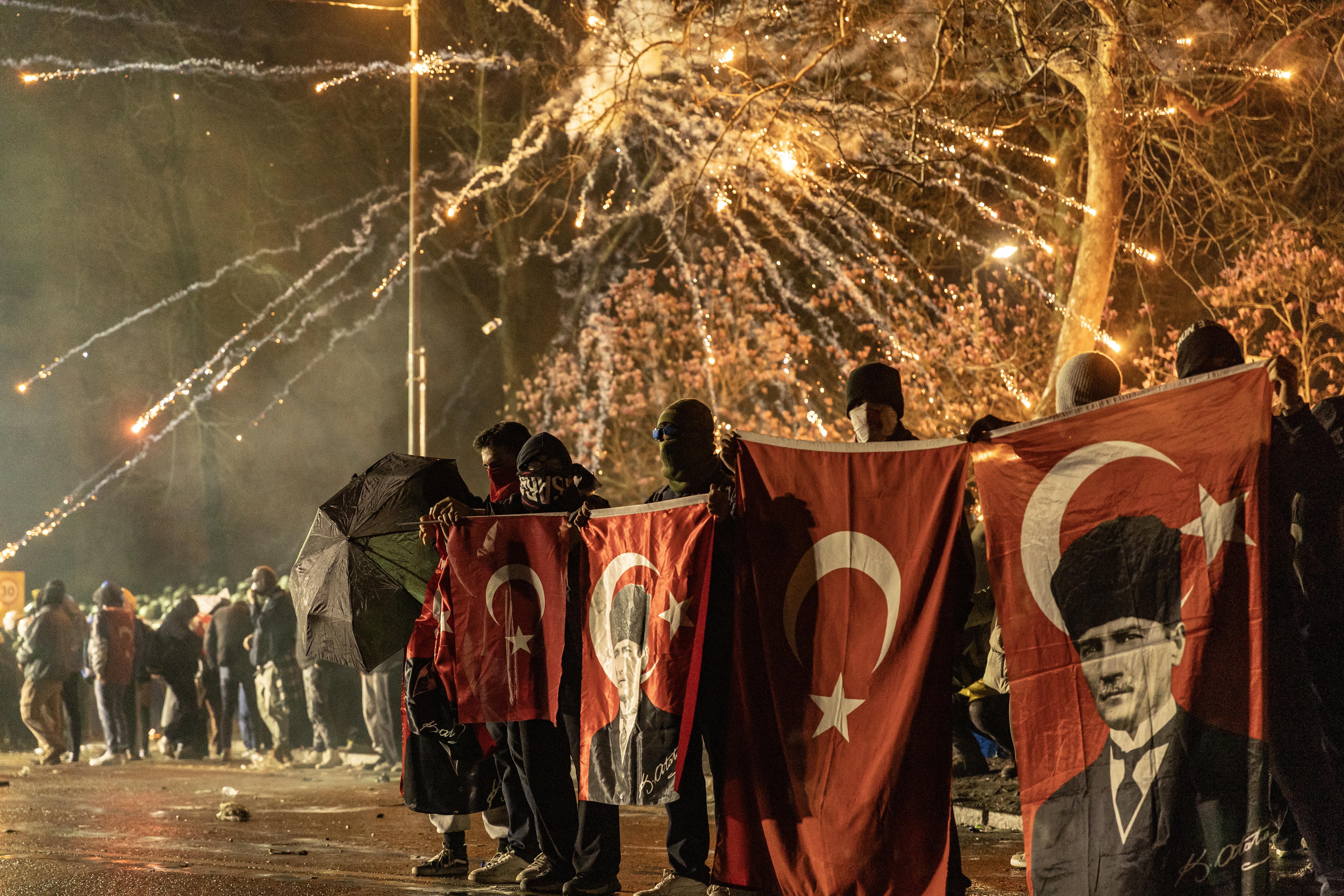 Protesters rally in Istanbul as Imamoglu jailed in graft probe
