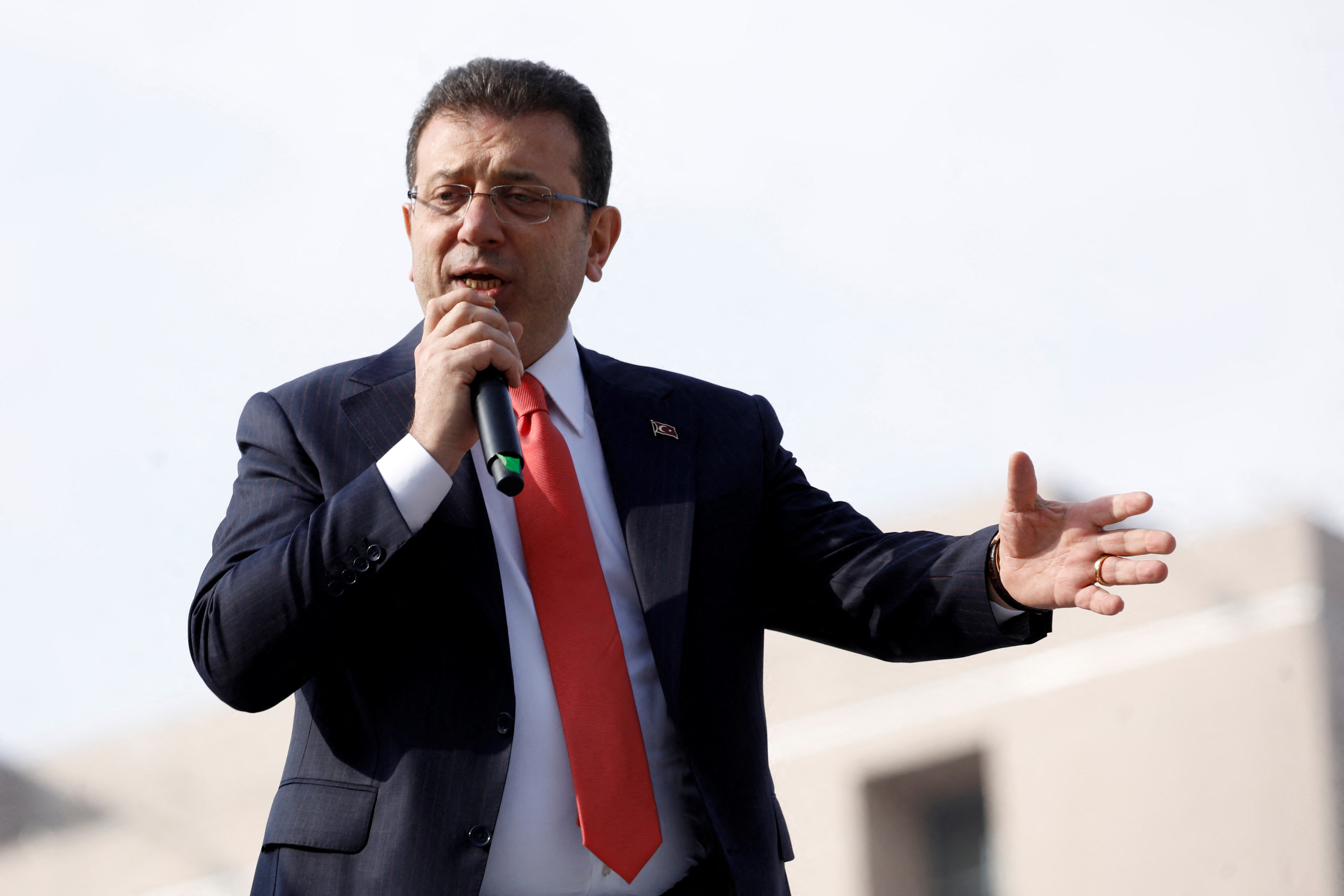 Istanbul Mayor Ekrem Imamoglu,