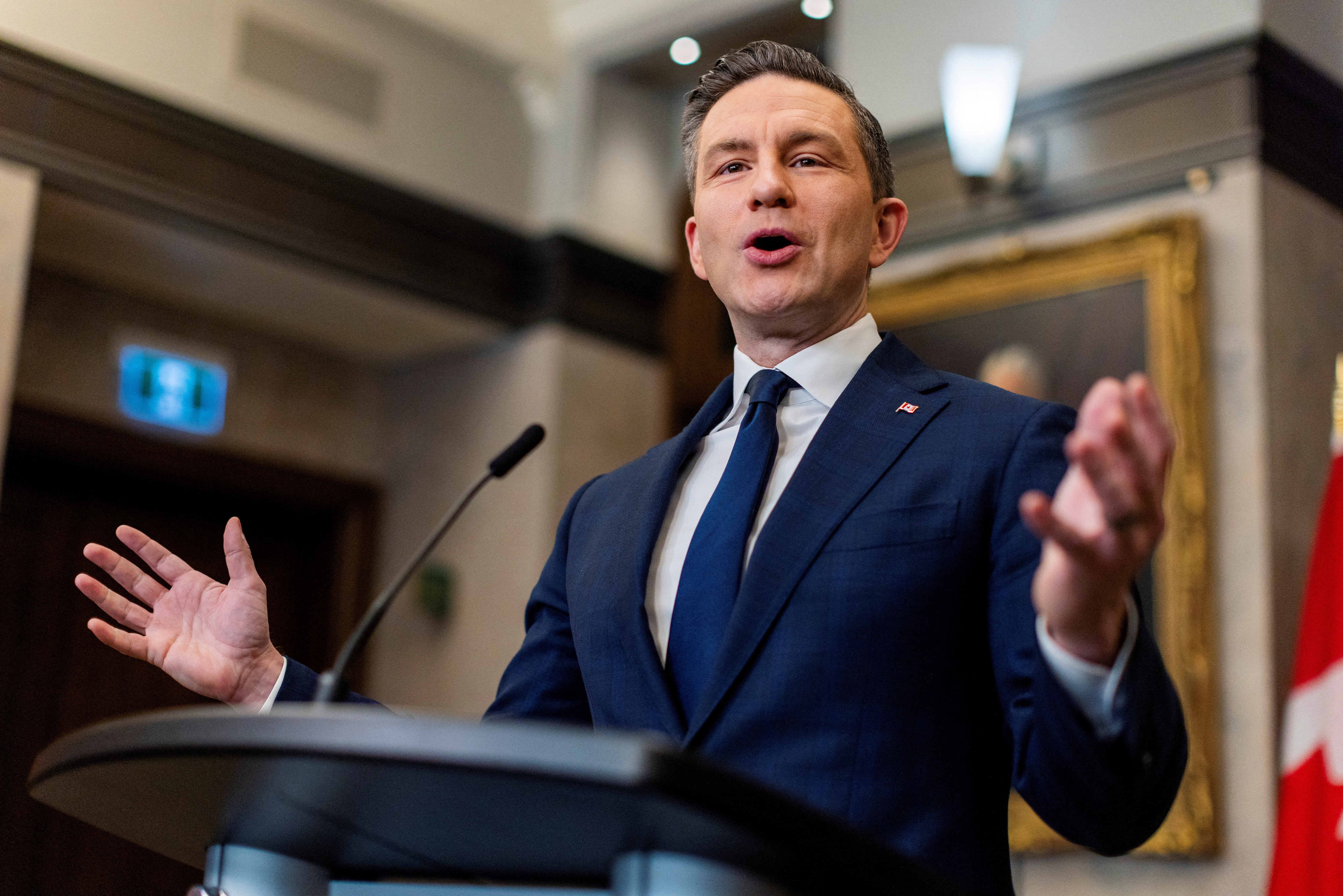 Canada's Conservative Party leader Pierre Poilievre