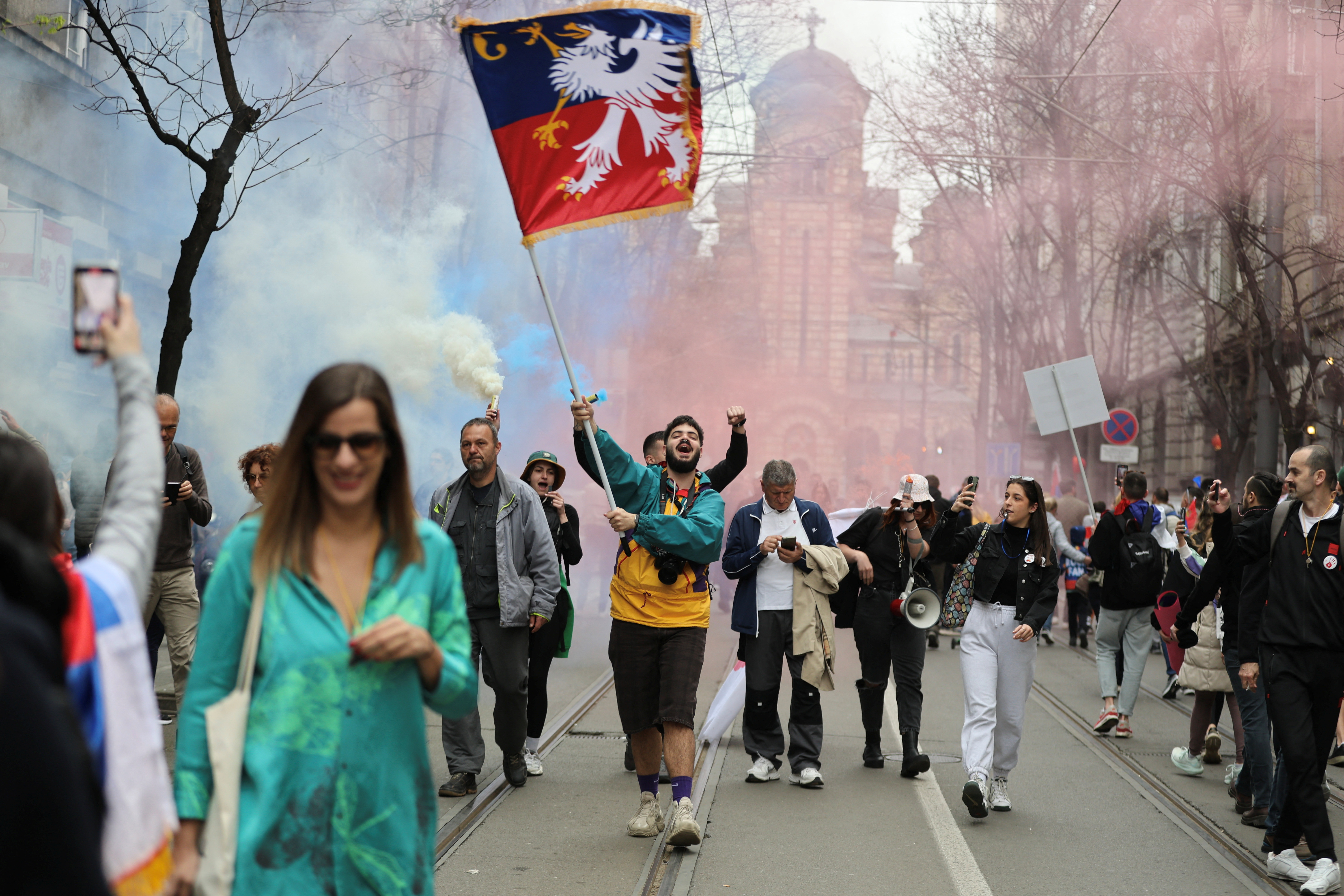 Serbia Protest Tensions