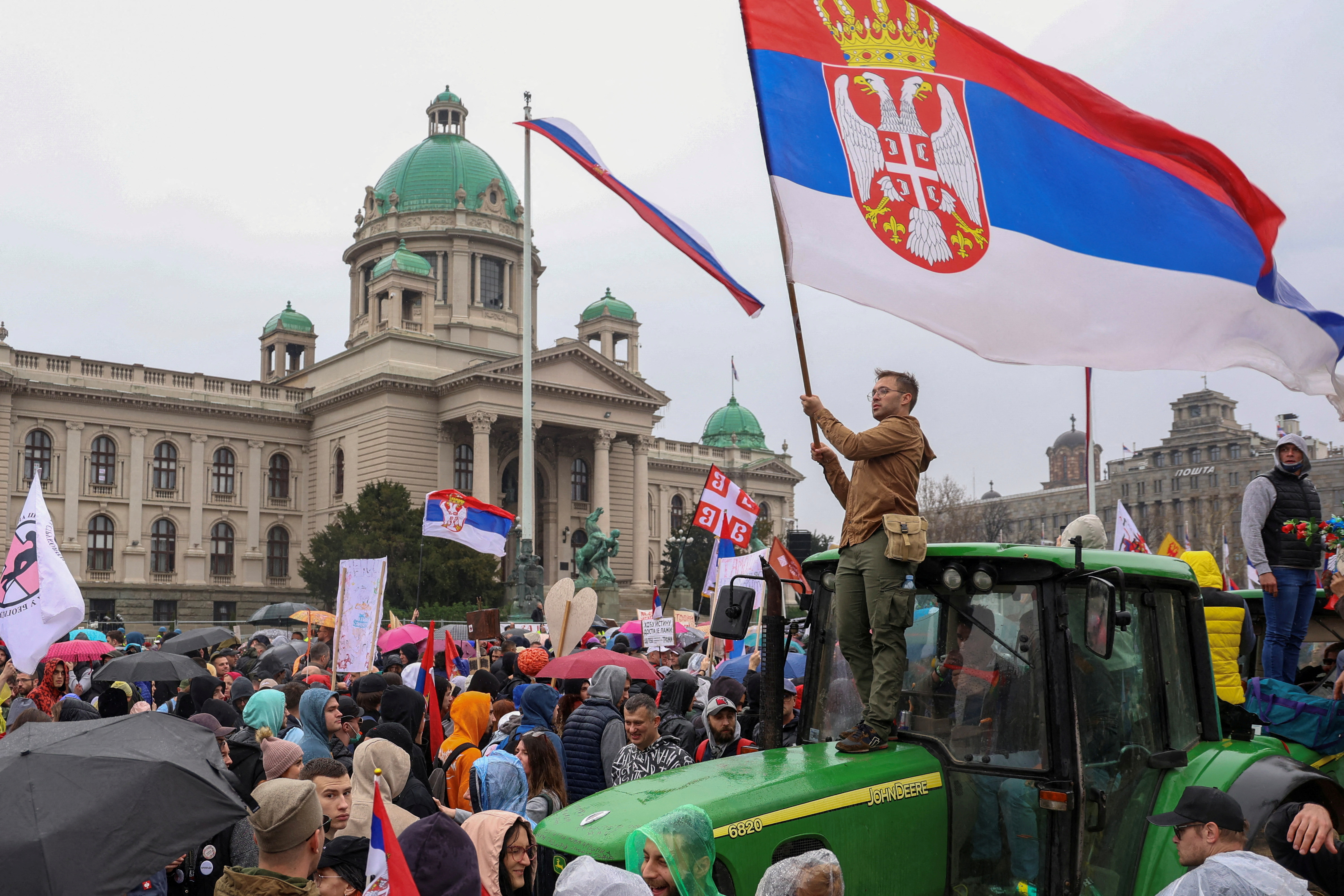 Serbia Protest Tensions