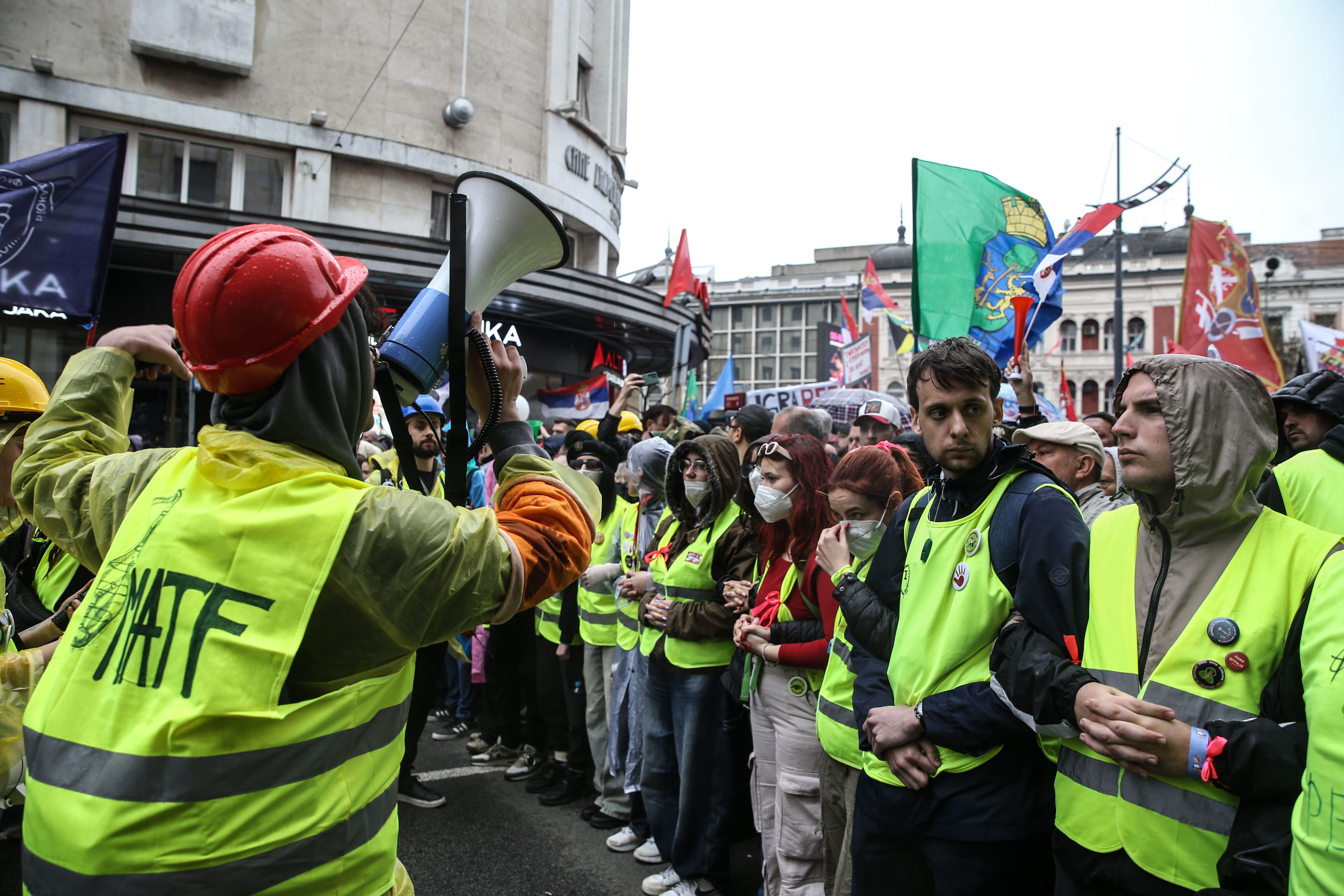 Serbia Protest Tensions