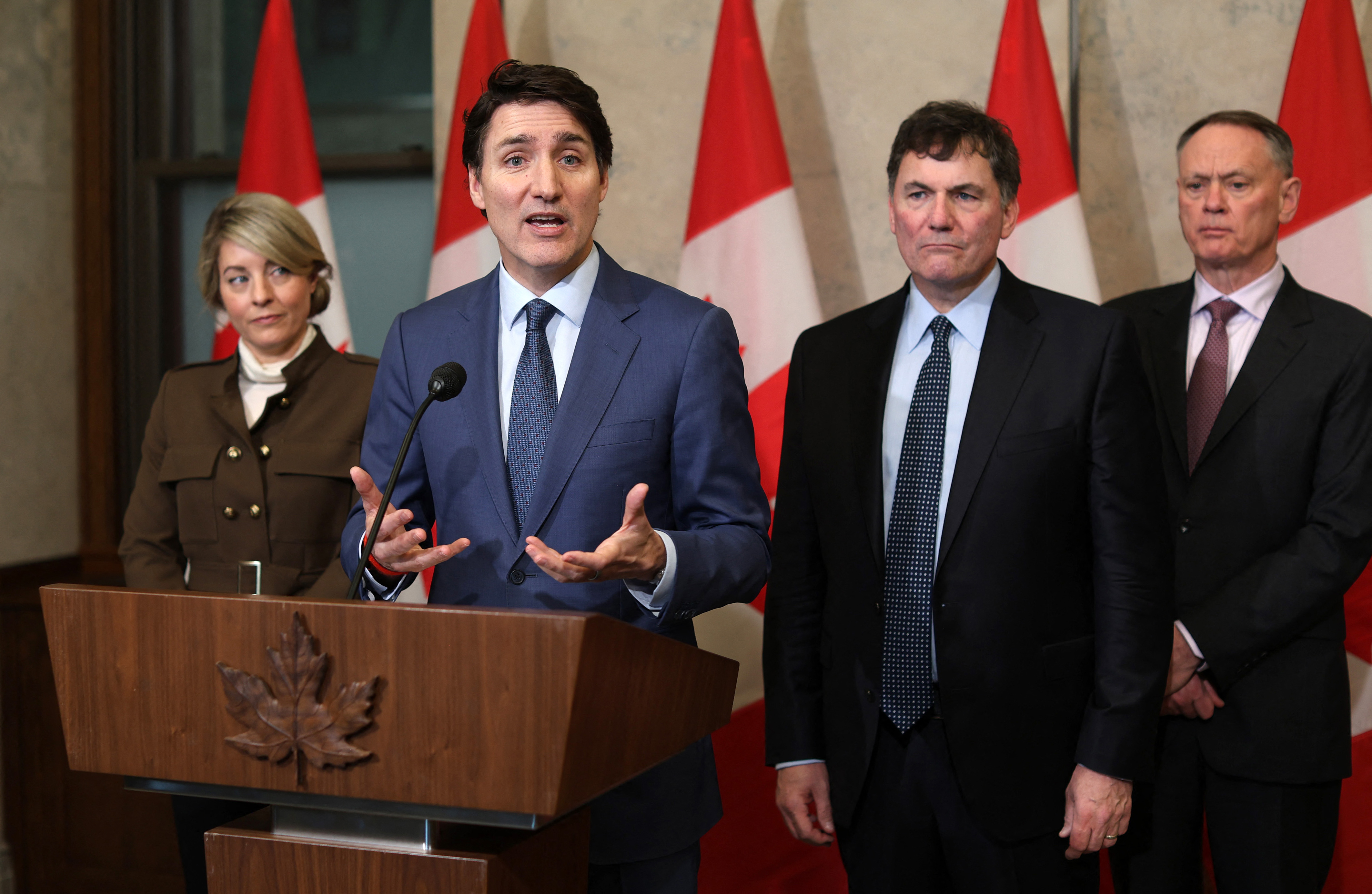 Canada's Prime Minister Justin Trudeau