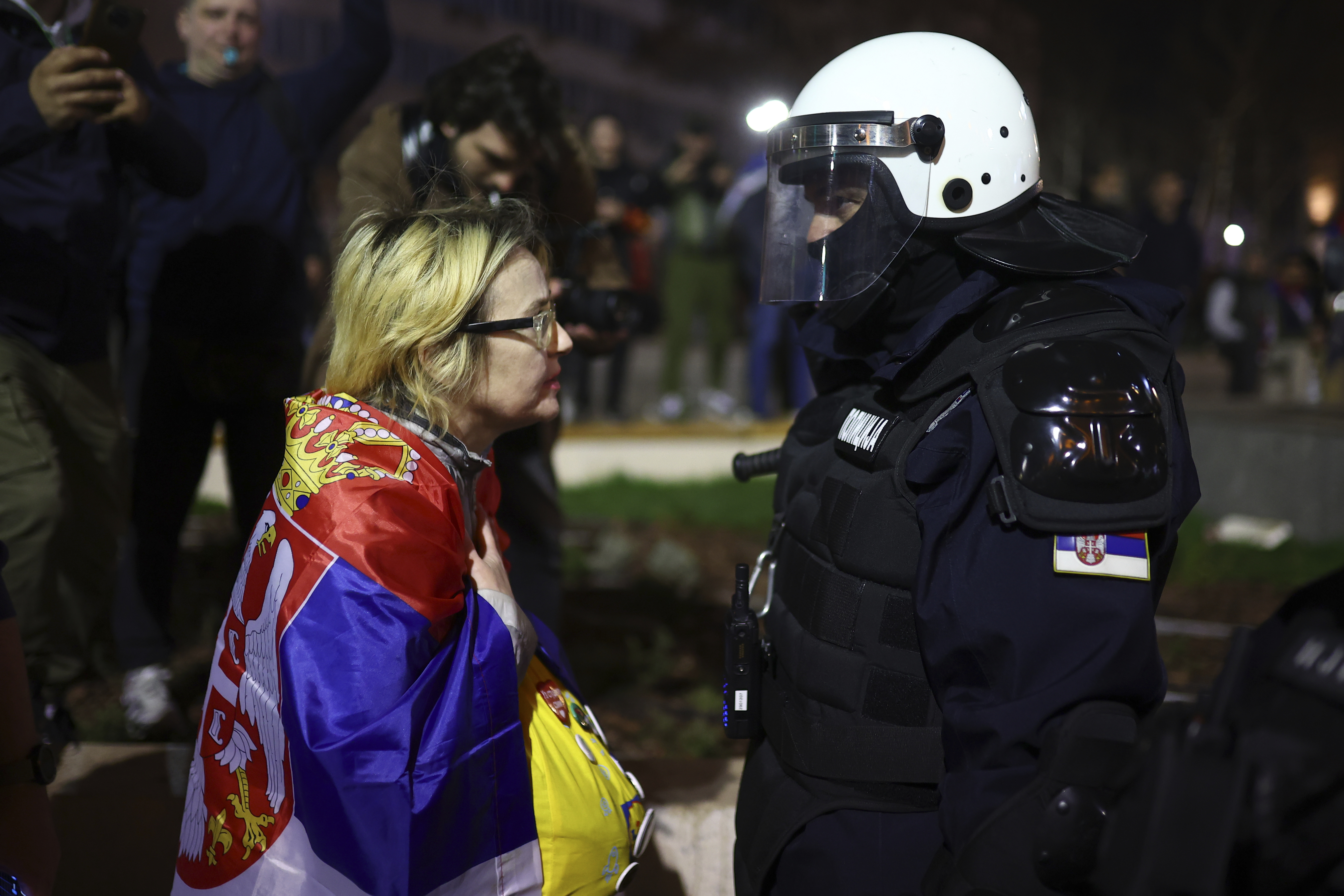 Serbia Protest Tensions