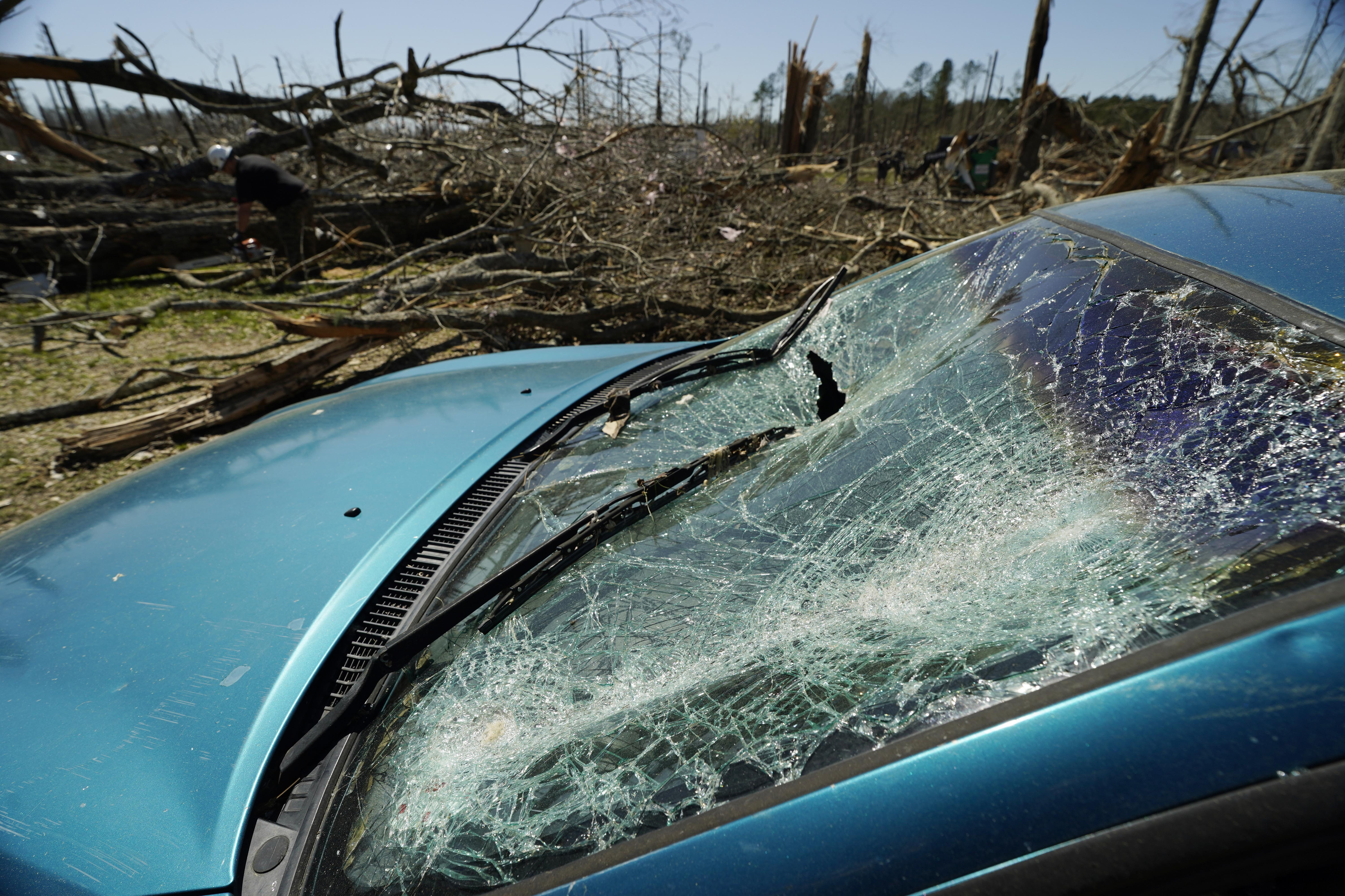 Severe weather system leaves trail of destruction across the US