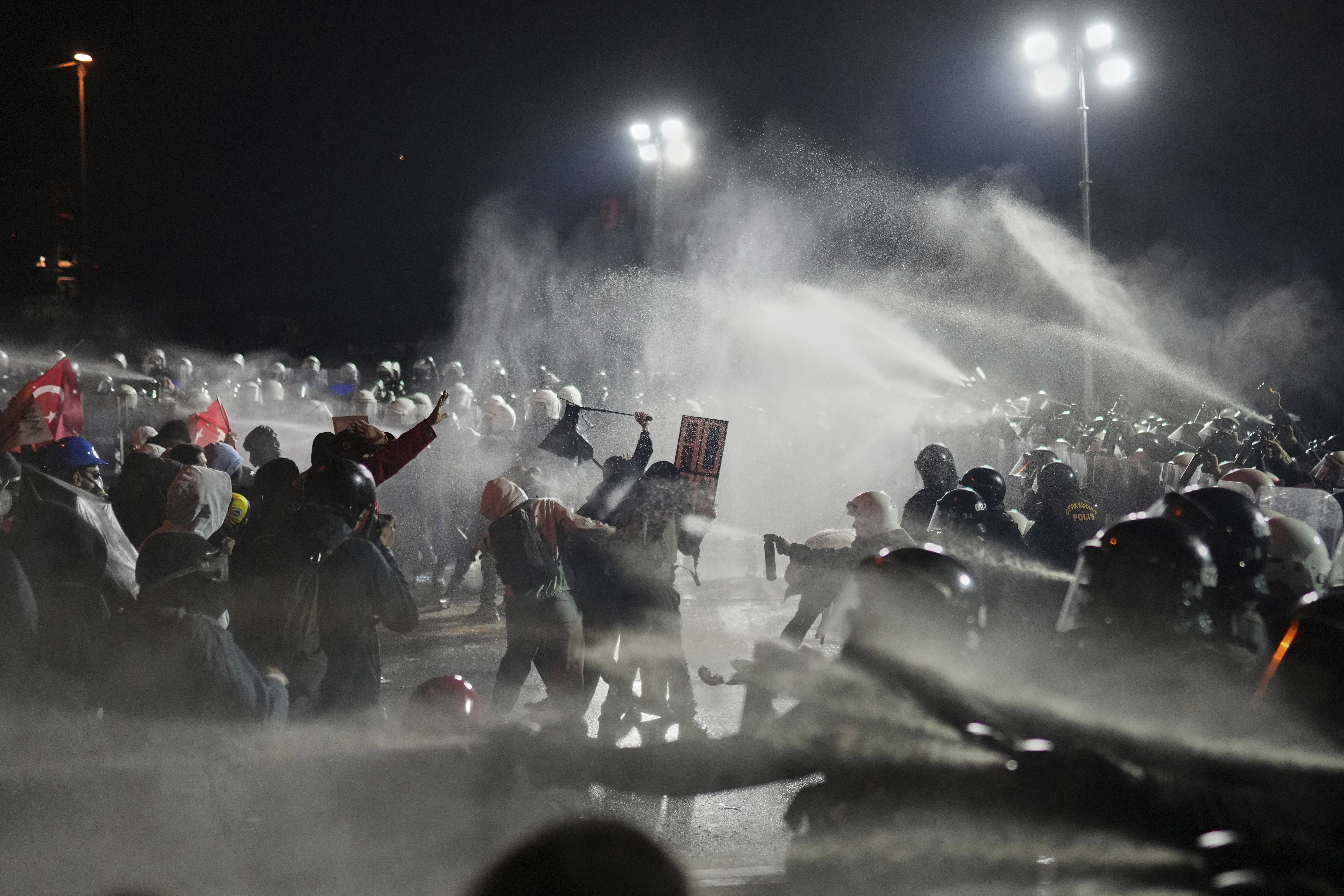 Protesters rally in Istanbul as Imamoglu jailed in graft probe