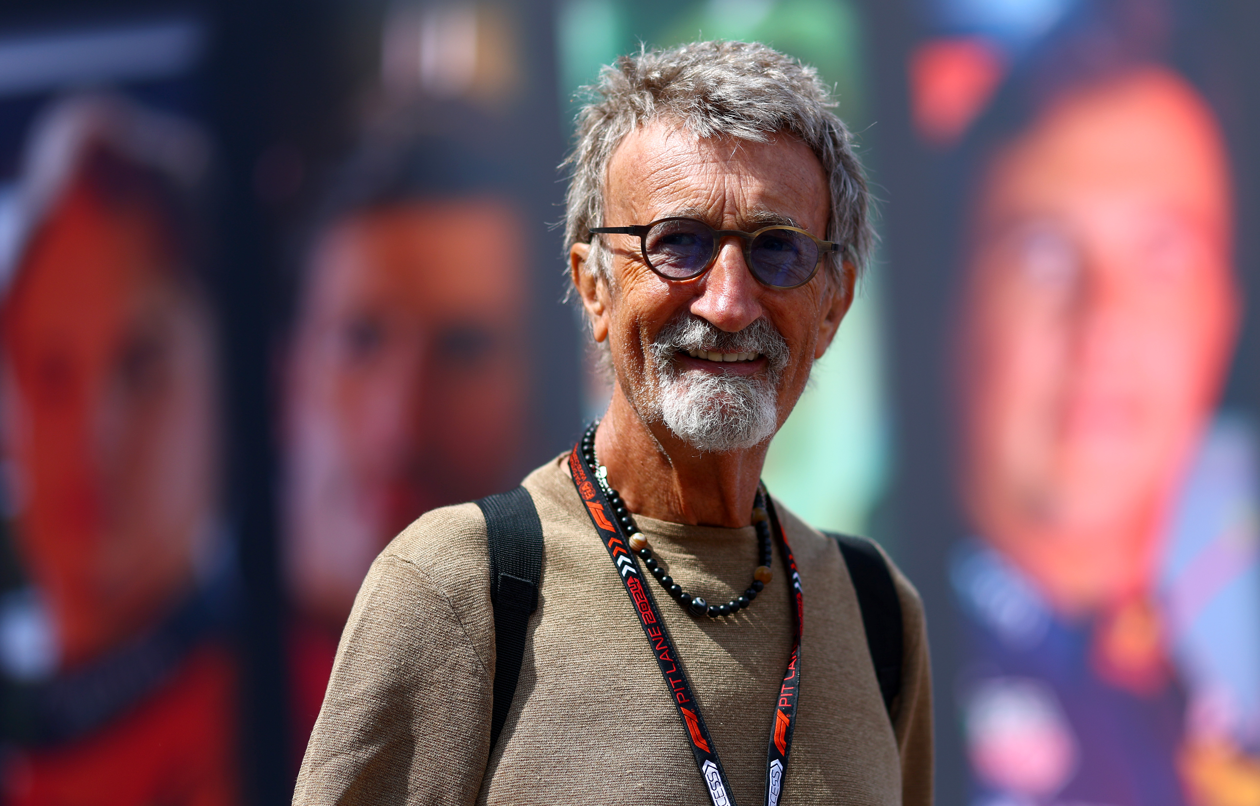 Eddie Jordan reacts.