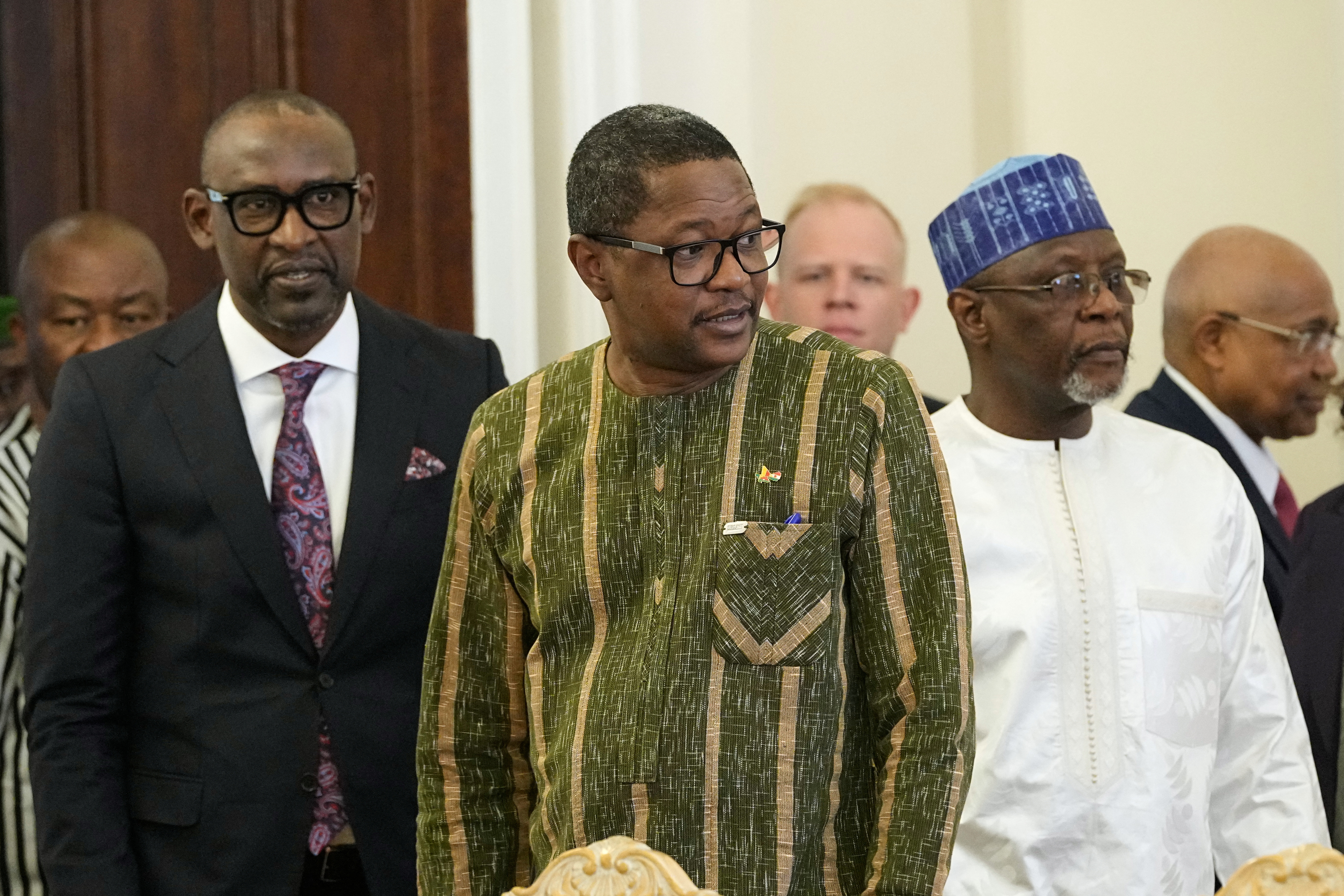 Foreign ministers of Mali, Burkina Faso and Niger in Moscow to attend a meeting with their Russian counterpart
