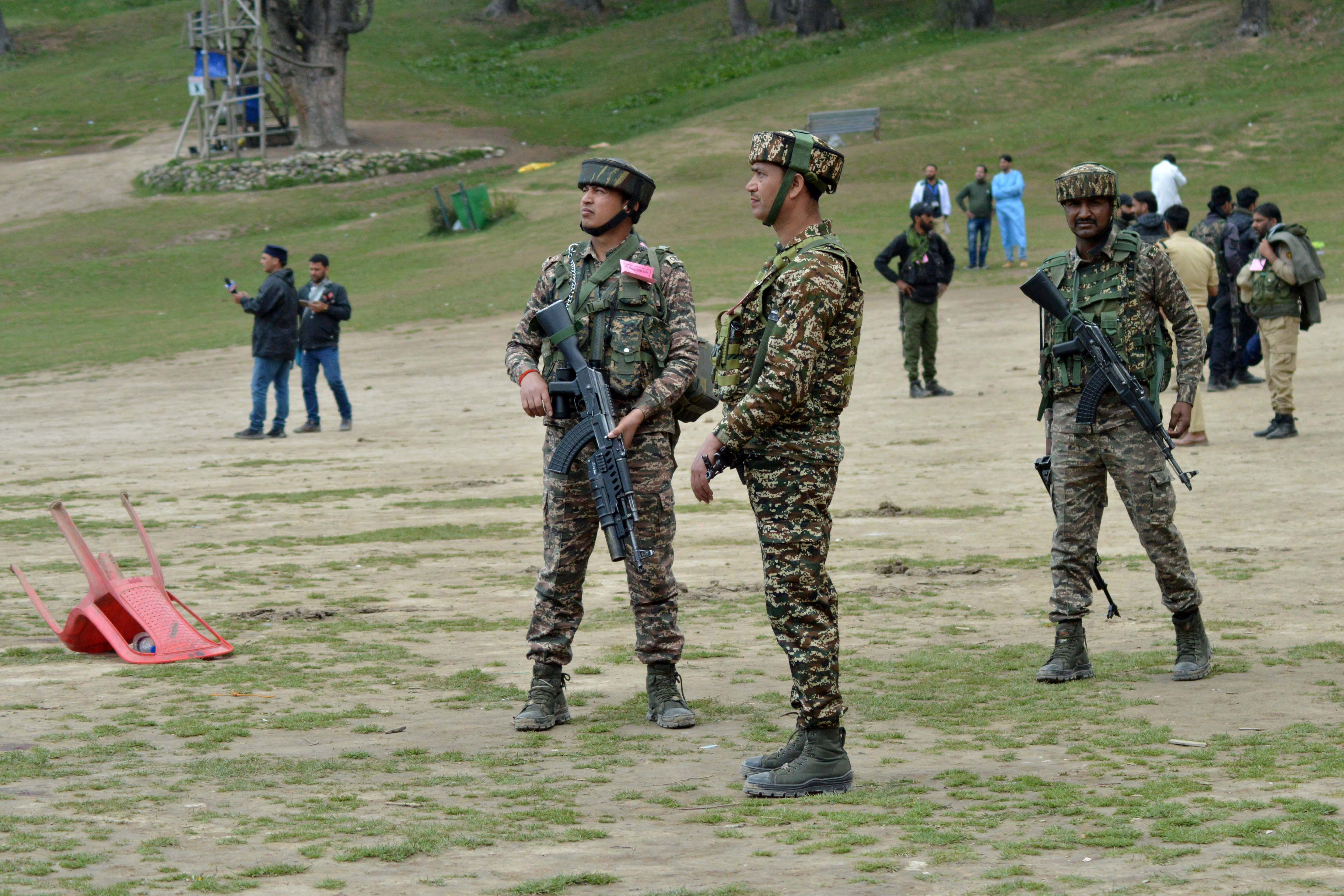 India hunts gunmen who killed 26 in Kashmir tourist hotspot