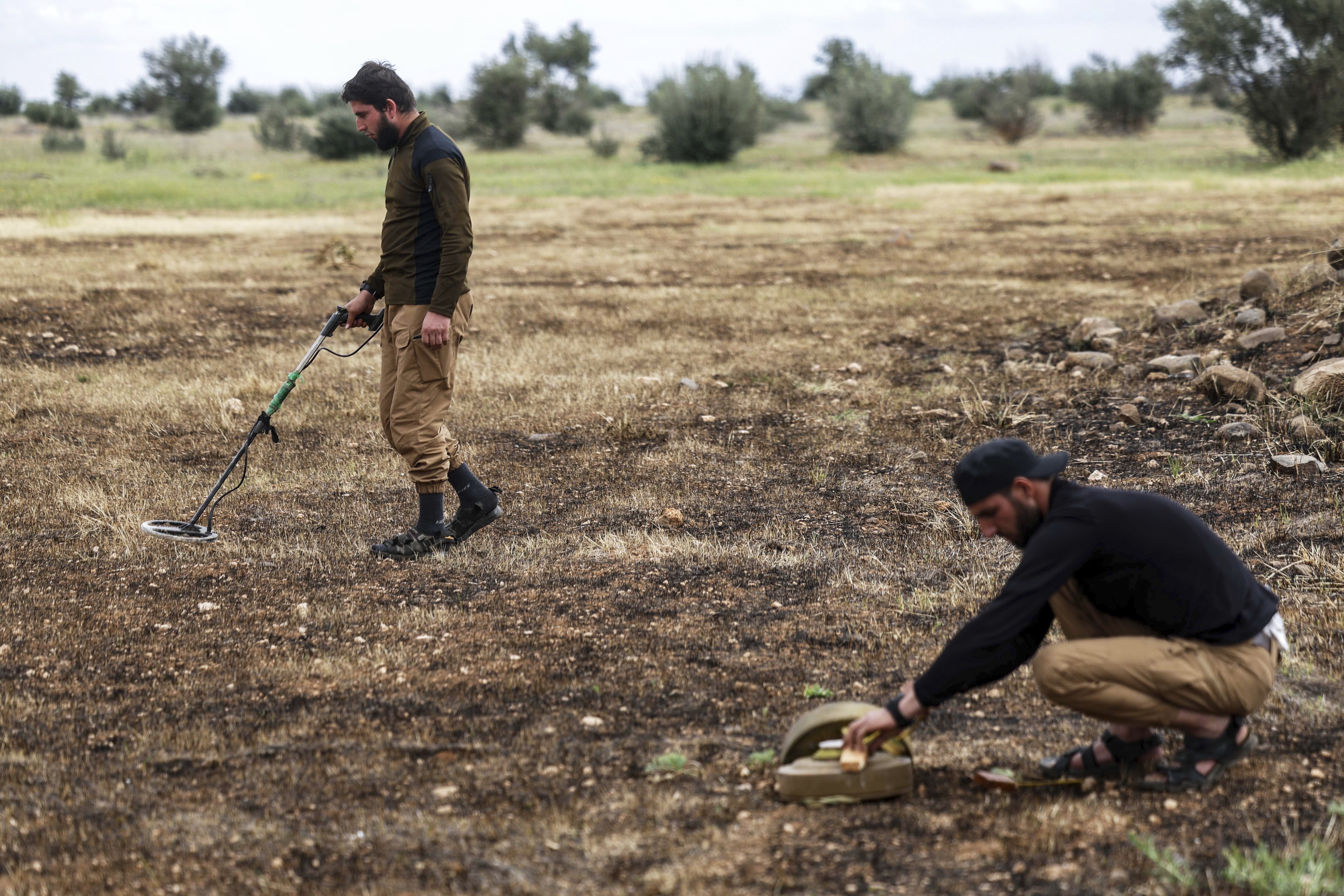Syria Land Mines