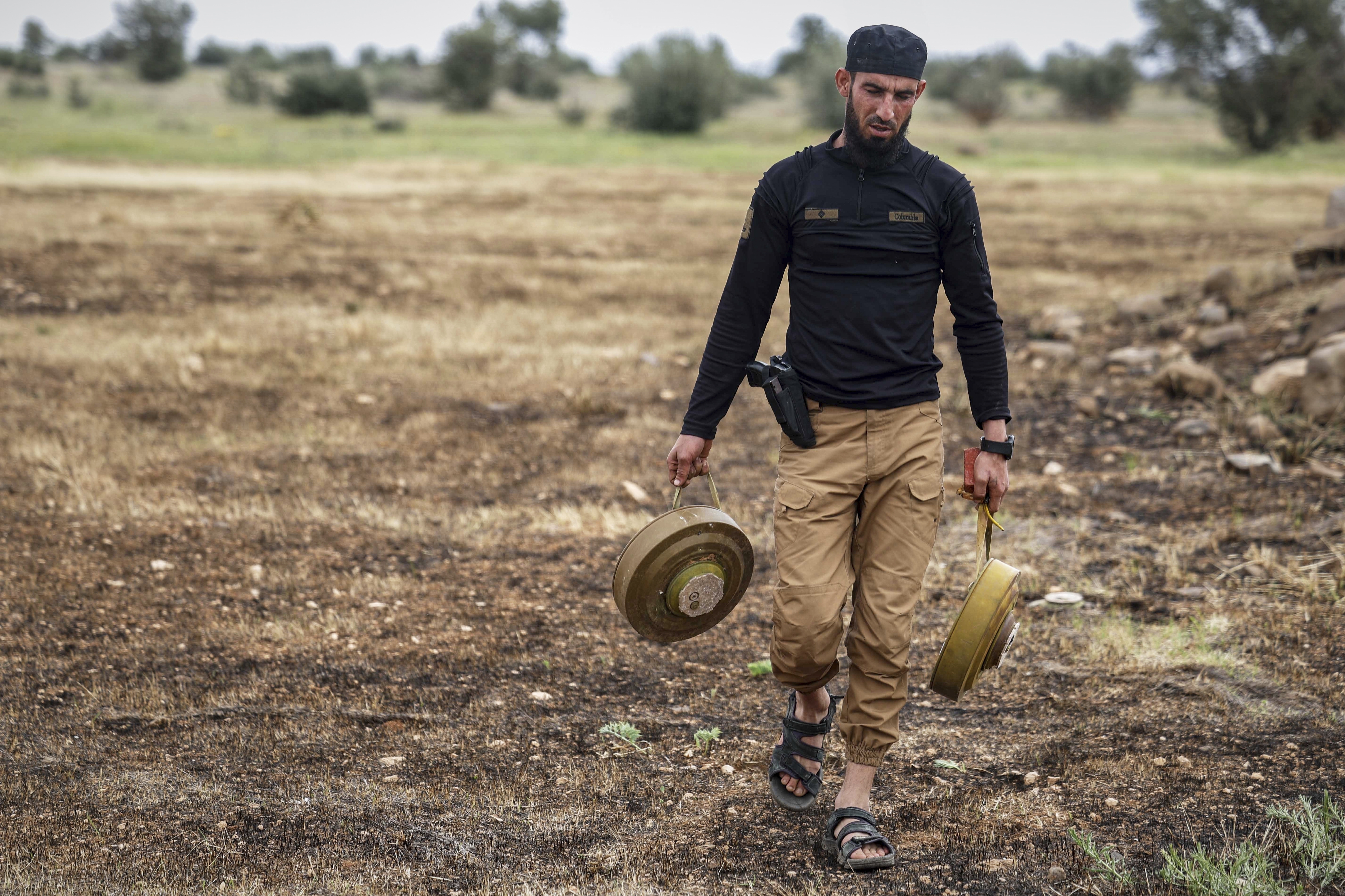 Syria Land Mines