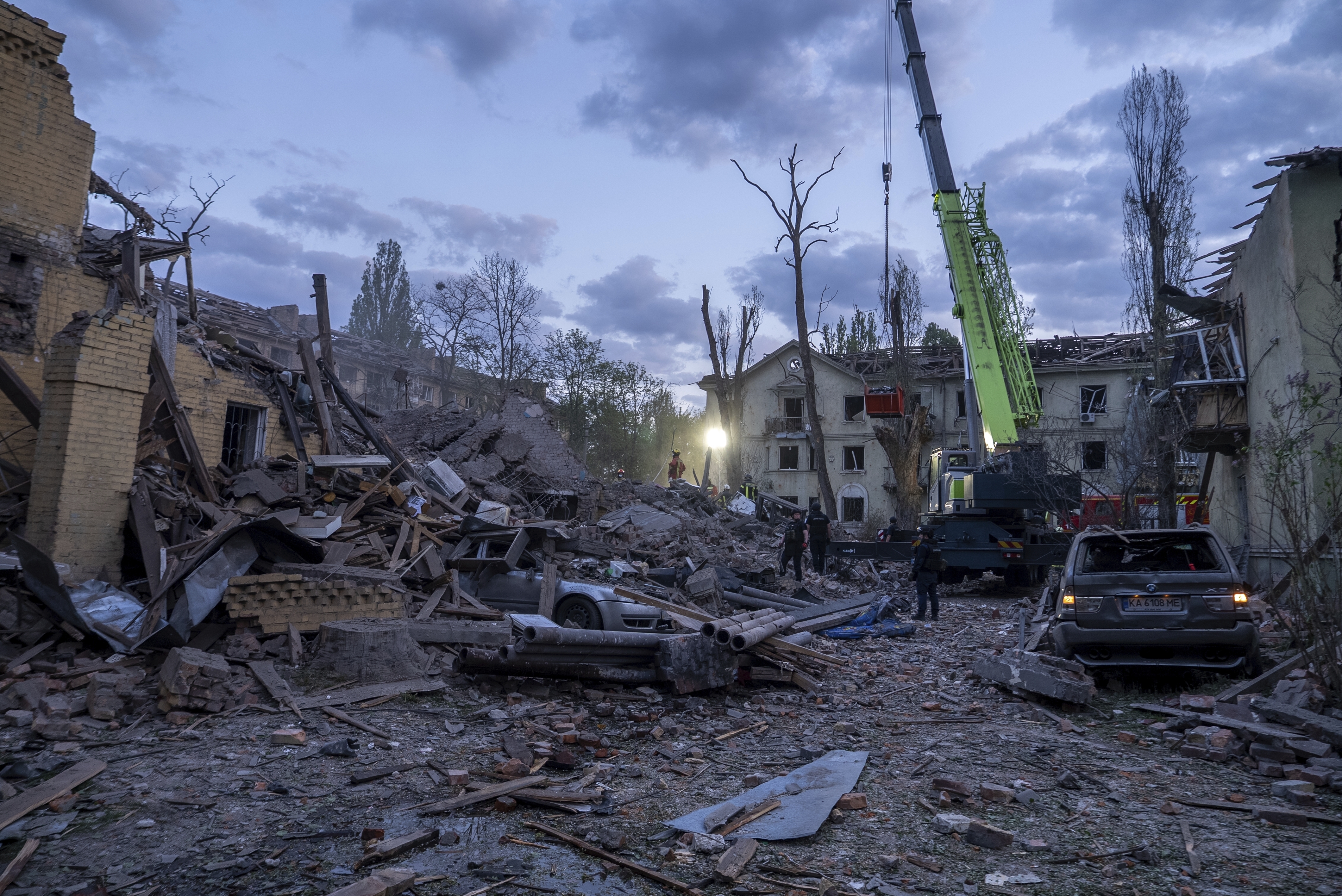 Russia unleashes deadliest Kyiv airstrike this year, killing eight people