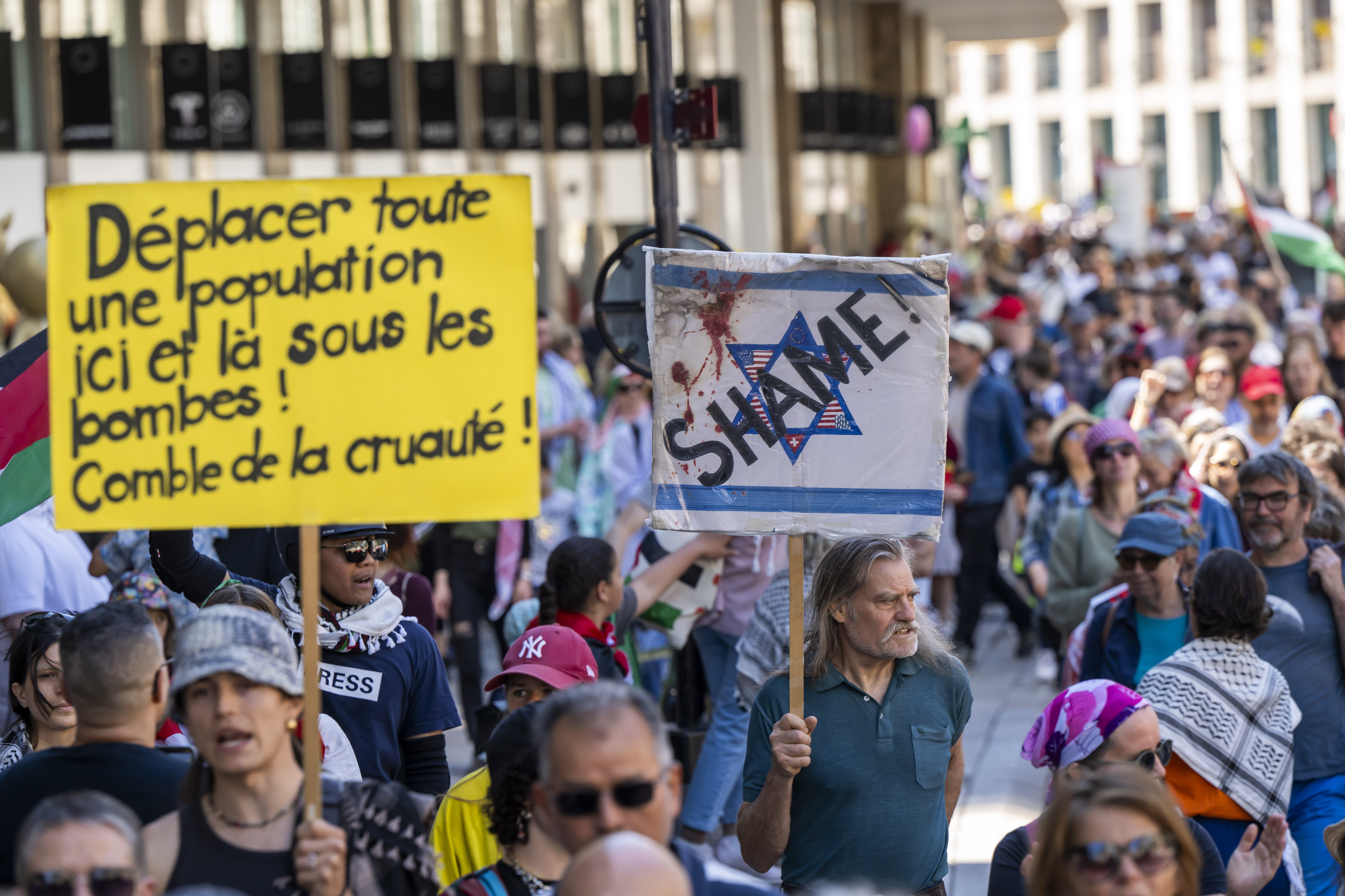 Pro-Palestinian protests around the world to mark the anniversary of Nakba