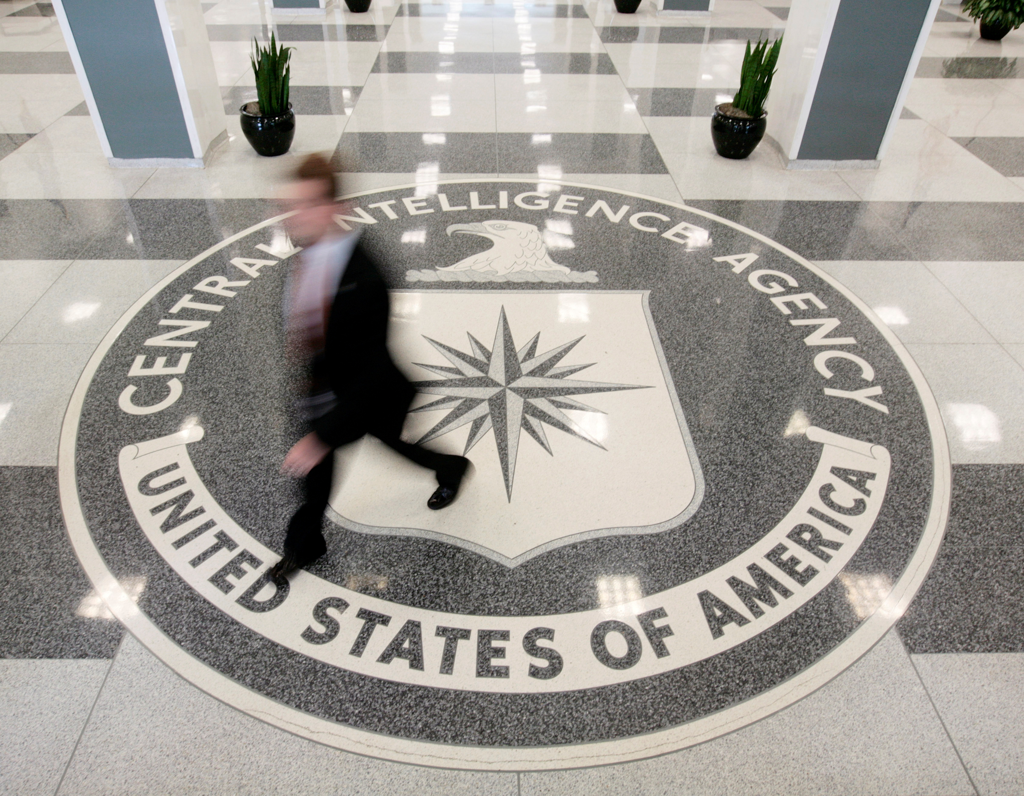 The lobby of the CIA Headquarters Building in Langley, Virginia, U.S. on August 14, 2008. To match Special Report USA-CIA-BRENNAN/ REUTERS/Larry Downing/File Photo
