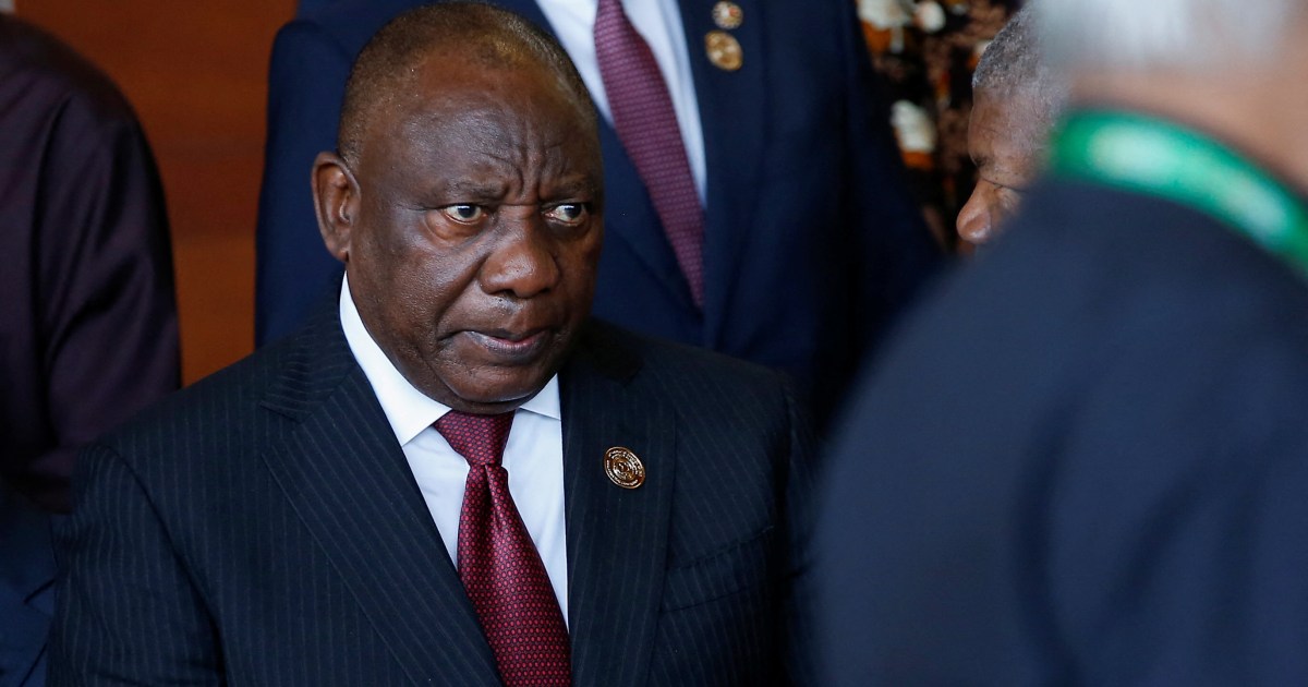 President of South Africa Cyril Ramaphosa [Reuters]