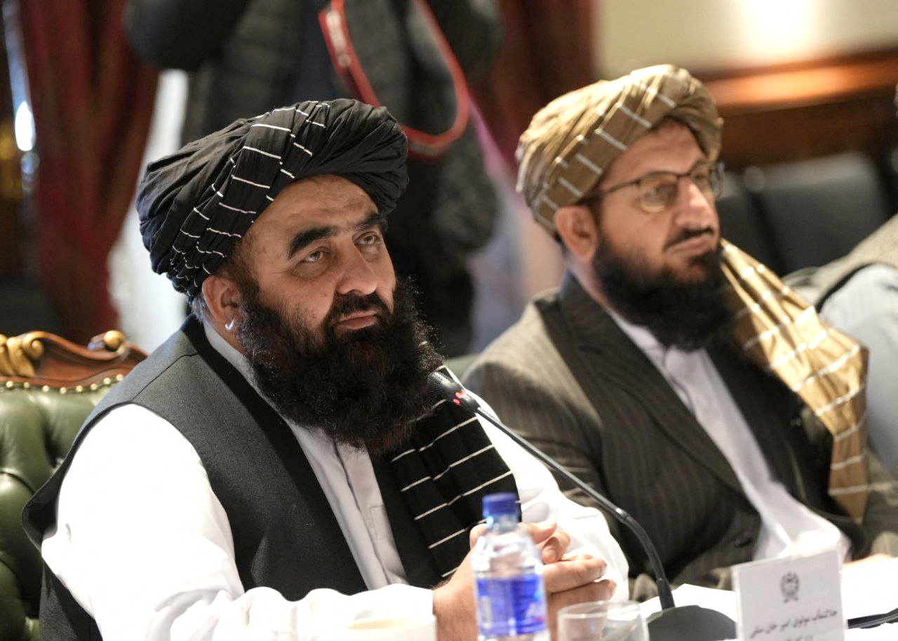 Afghanistan's Minister of Foreign Affairs Amir Khan Muttaqi