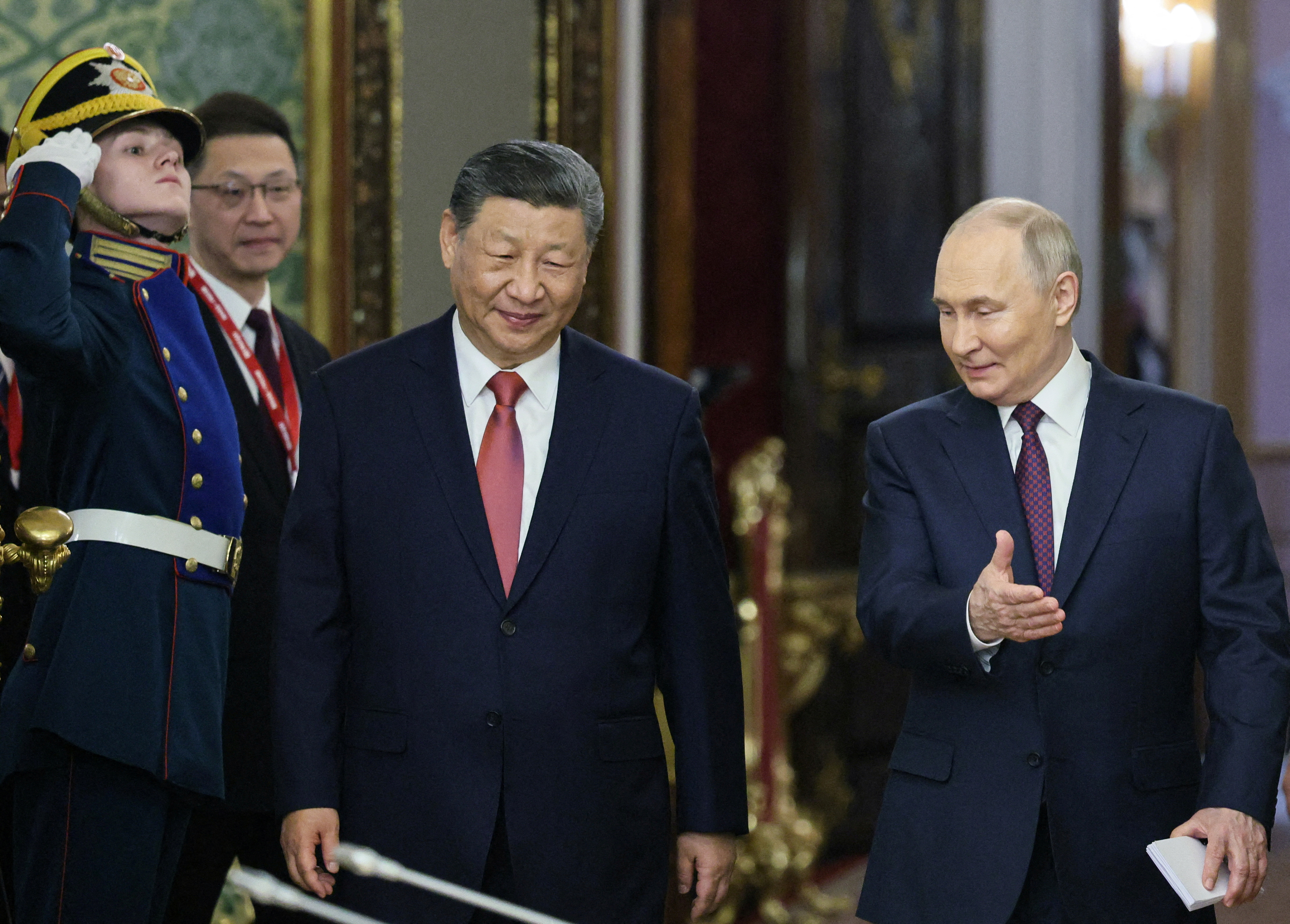 Russian President Vladimir Putin and Chinese President Xi Jinping
