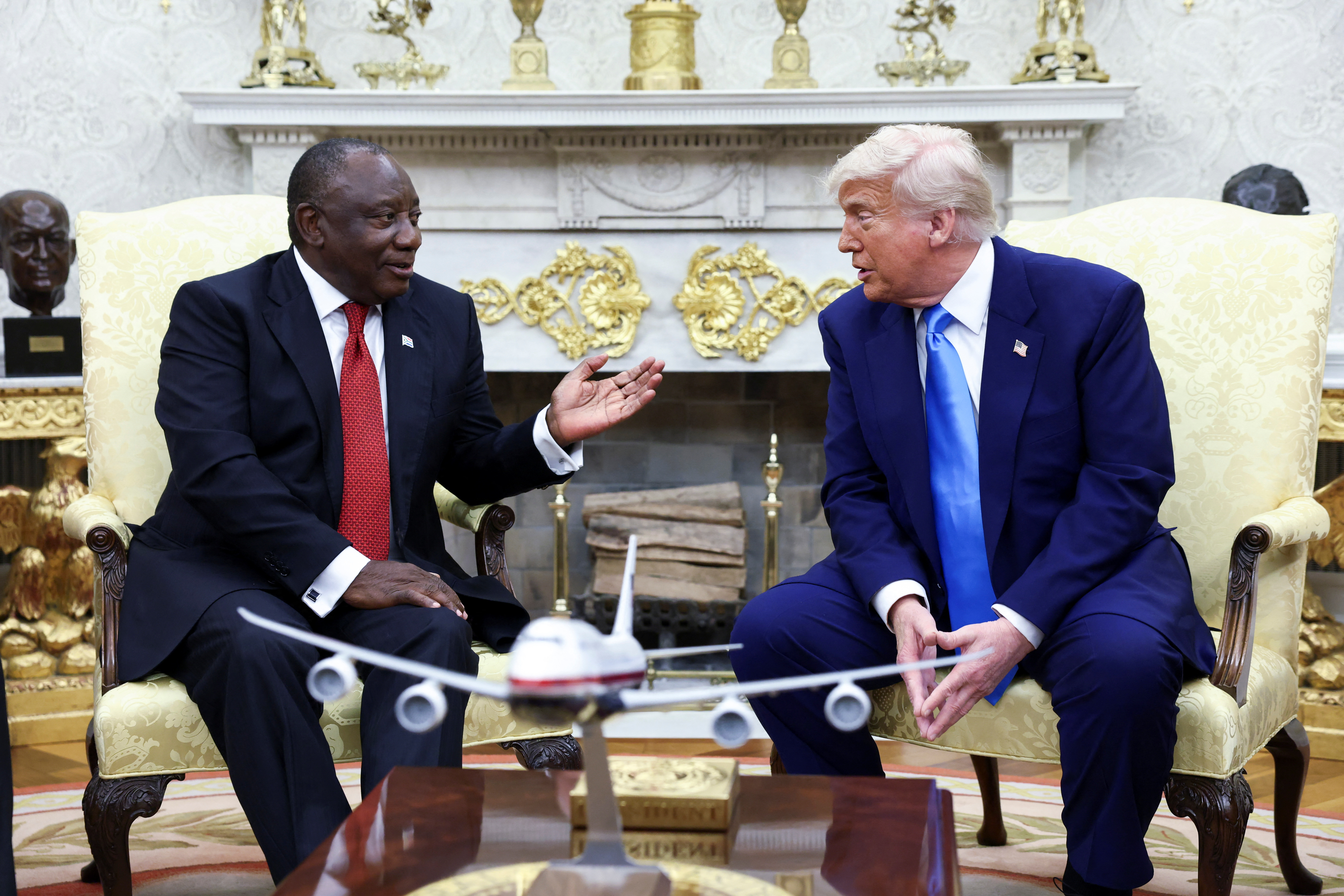 Trump Ramaphosa