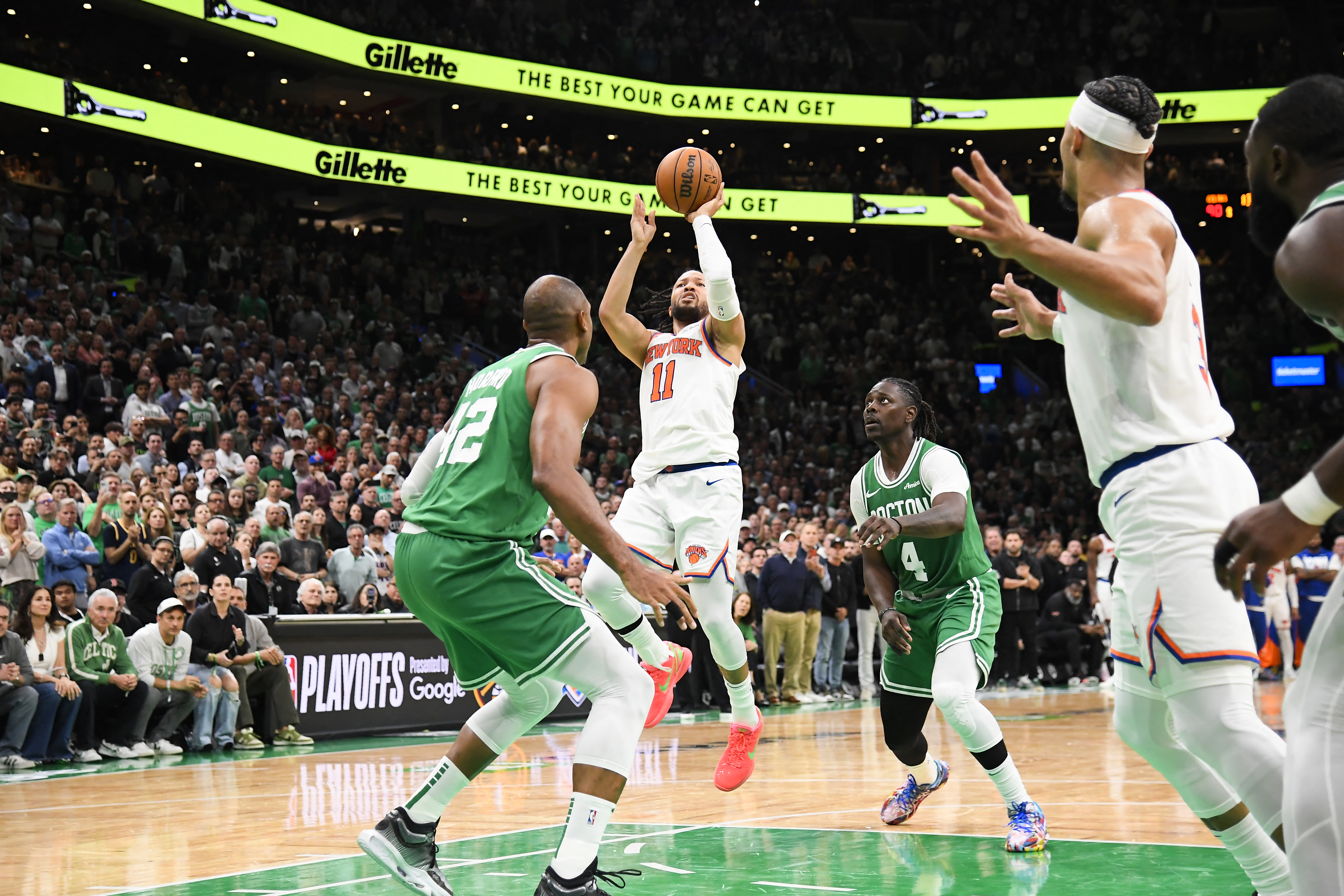 Jalen Brunson in action.