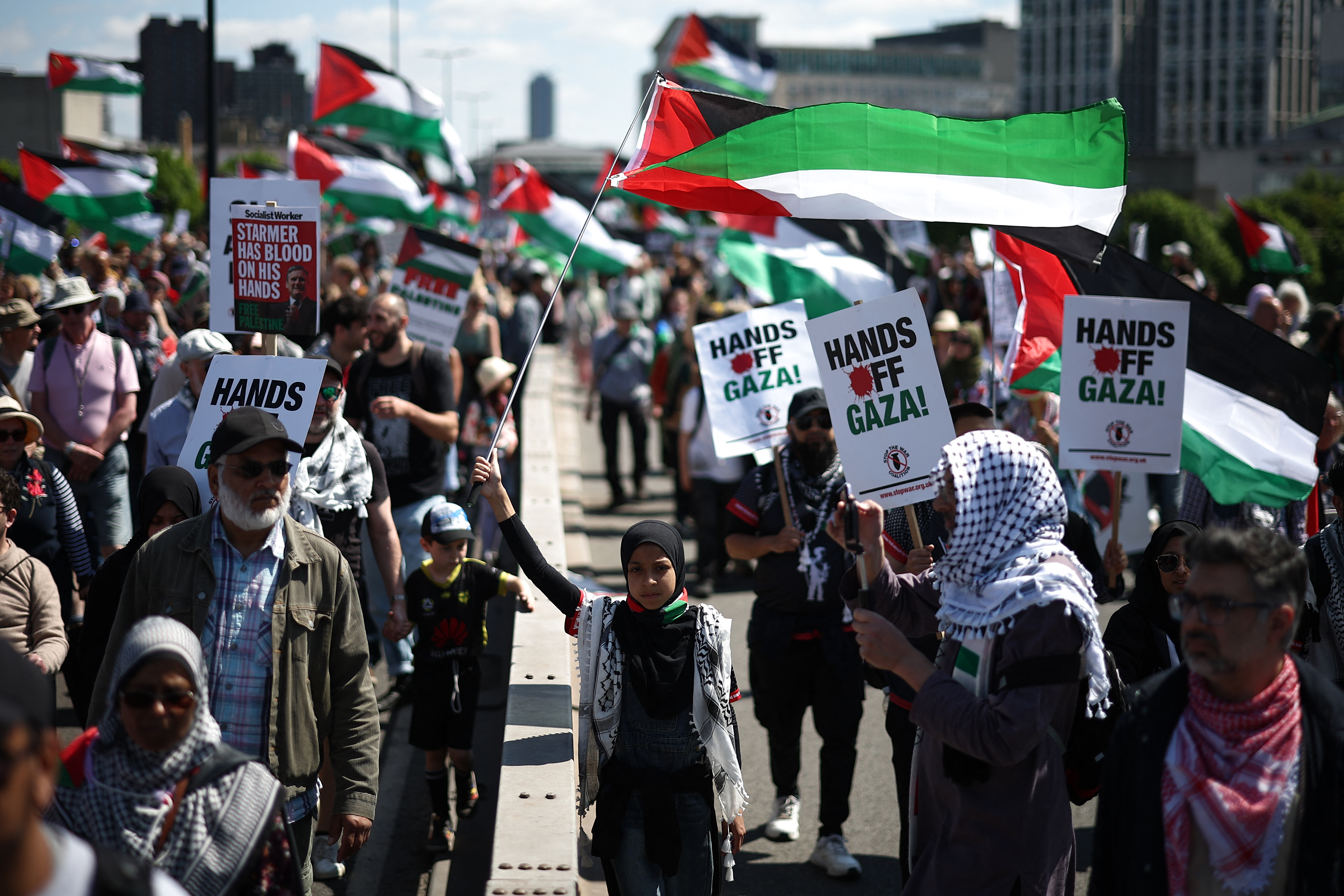 Pro-Palestinian protests around the world to mark the anniversary of Nakba
