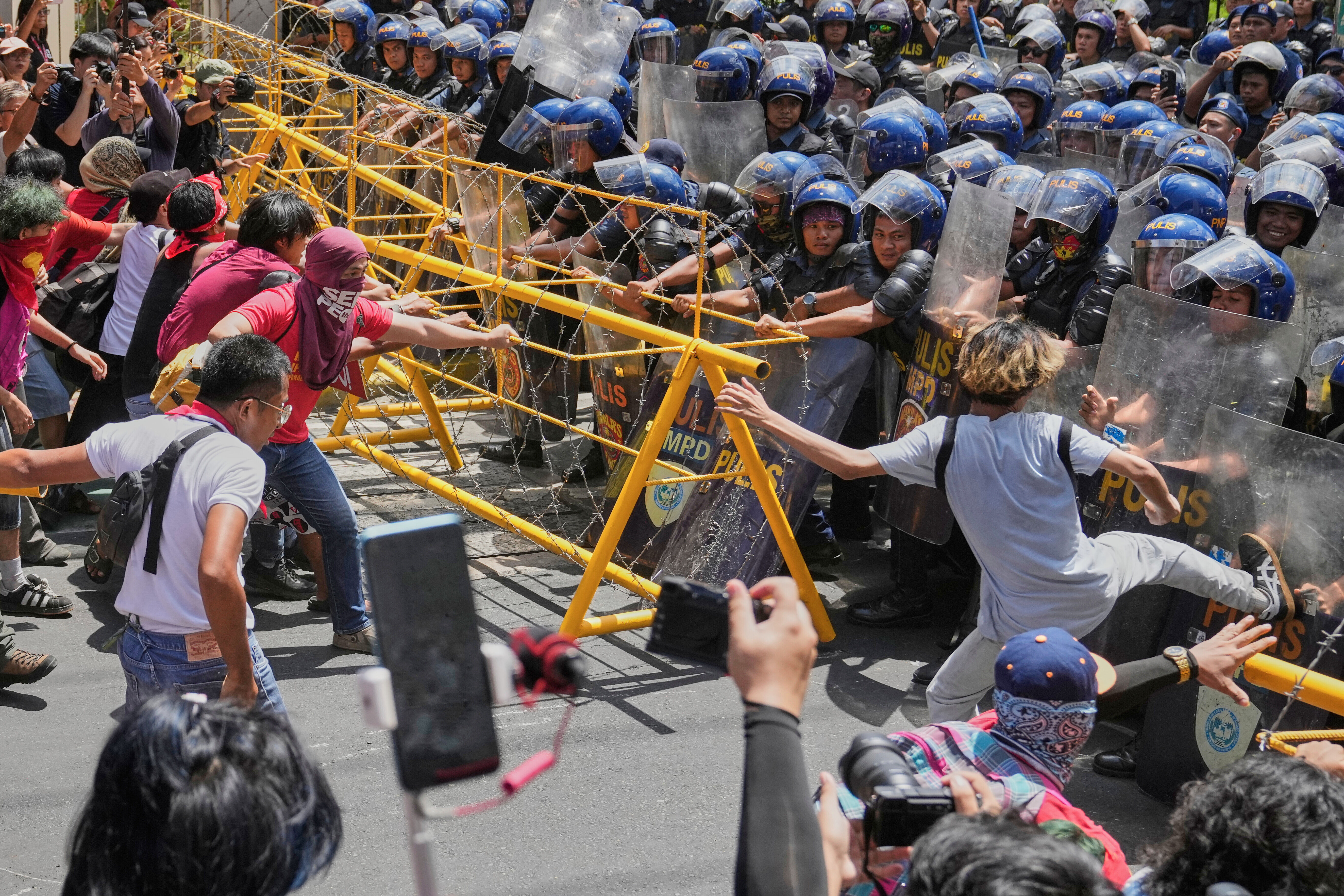workers observe May Day with marches and demonstrations